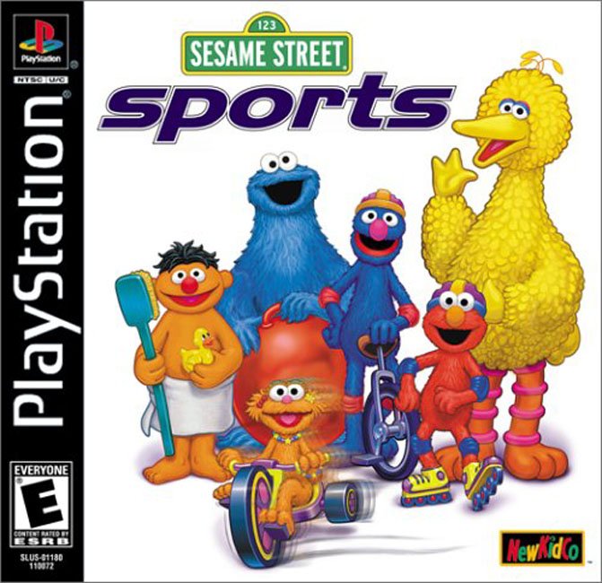 Sesame Street Sports PSX cover