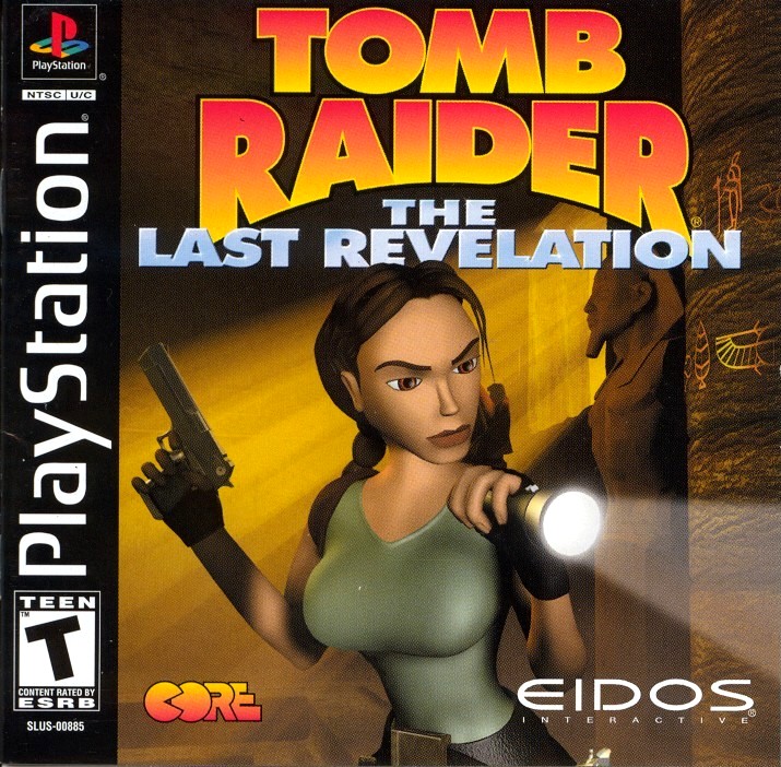 Tomb Raider - The Last Revelation PSX cover