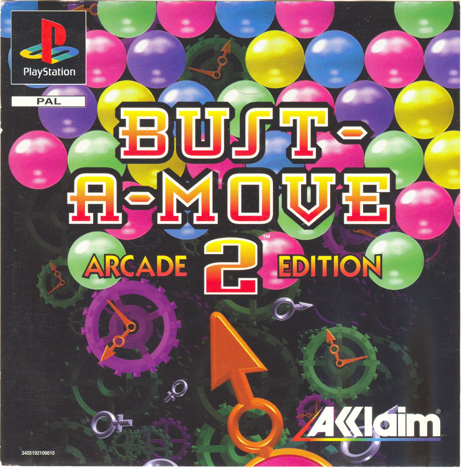 BustAMove 2 Arcade Edition PSX cover