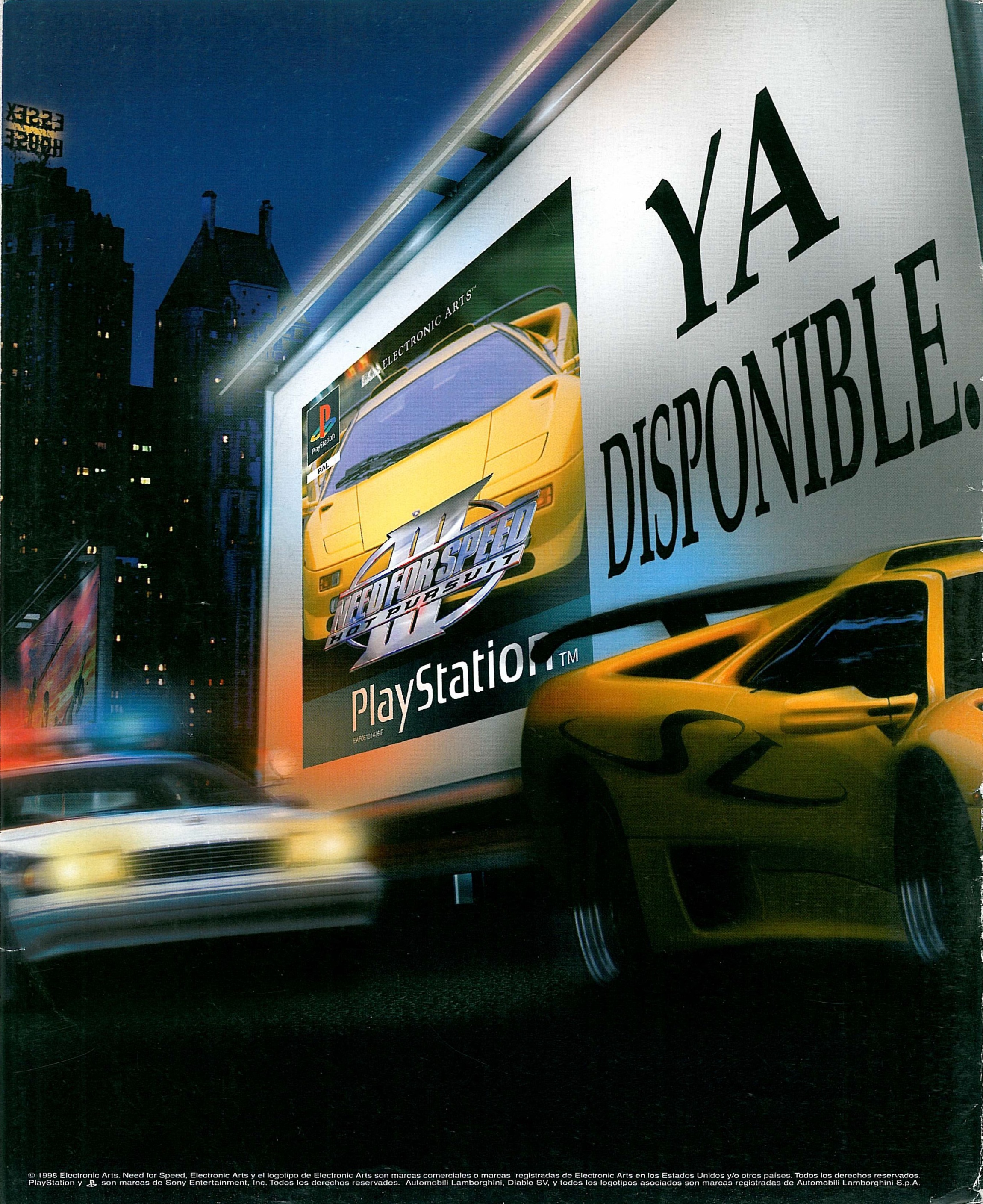 Need for Speed III PSX cover
