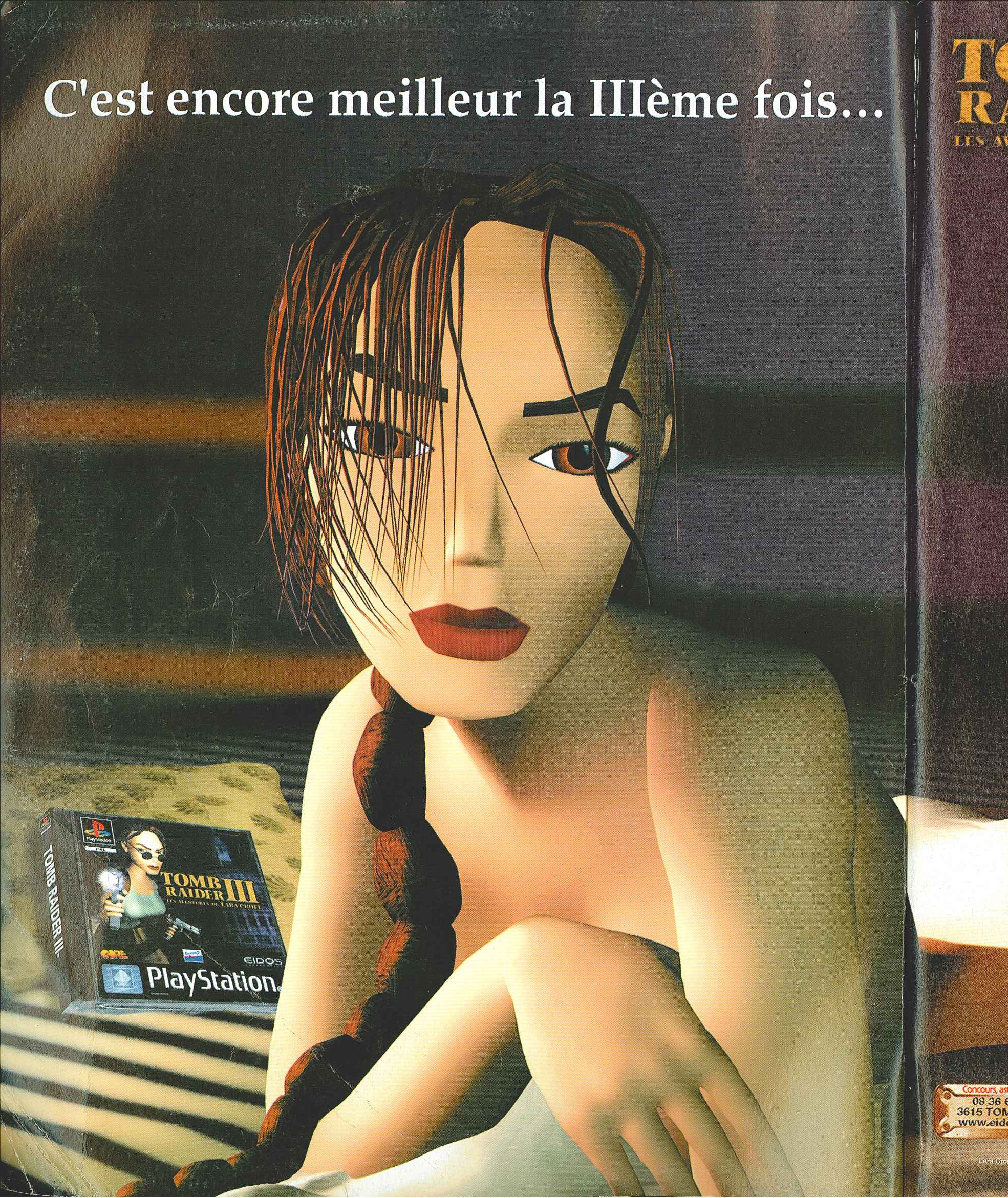 Tomb Raider III - Adventures of Lara Croft PSX cover