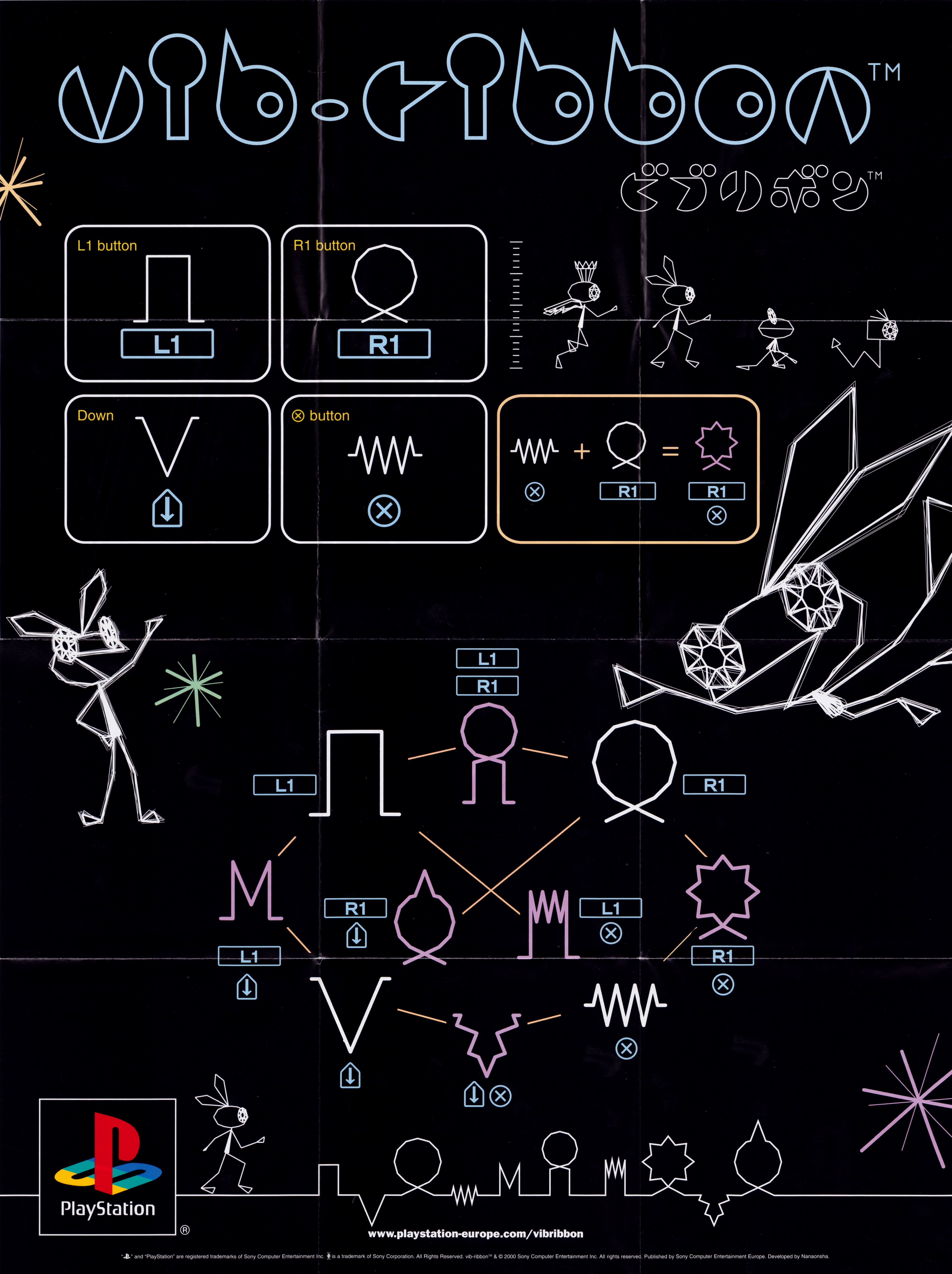 Vib Ribbon PSX cover