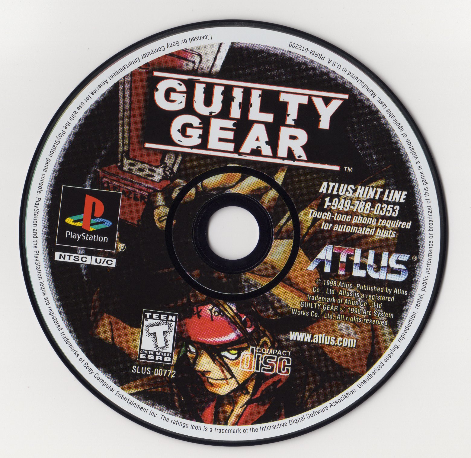 Guilty Gear PSX cover