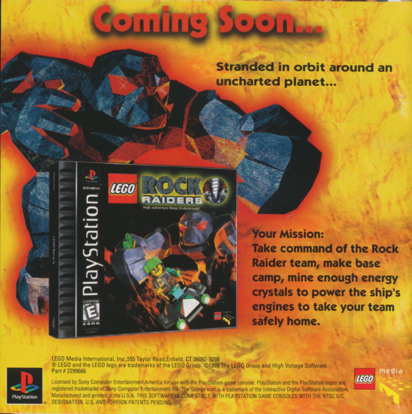 Lego Racers PSX cover
