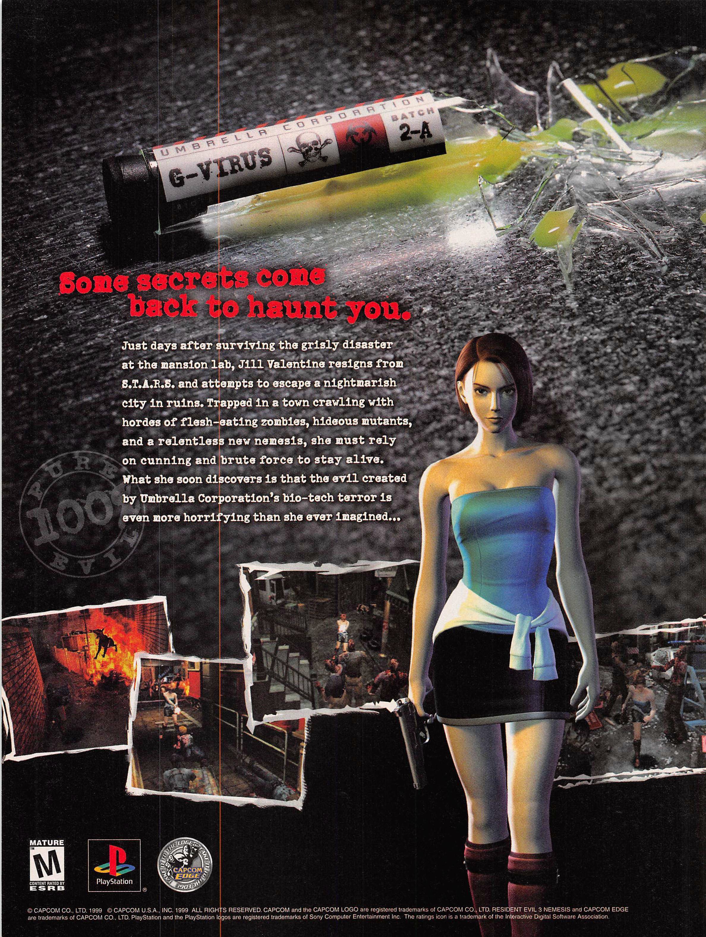 Resident Evil 3 PSX cover