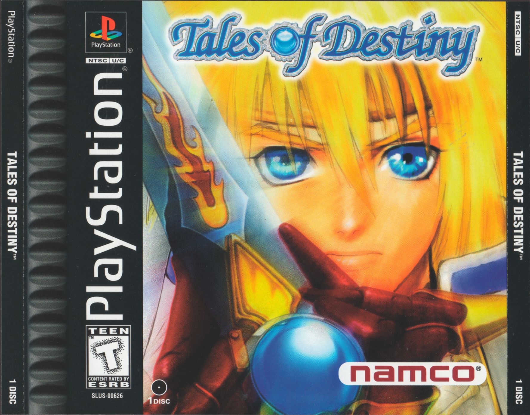 Tales of Destiny PSX cover