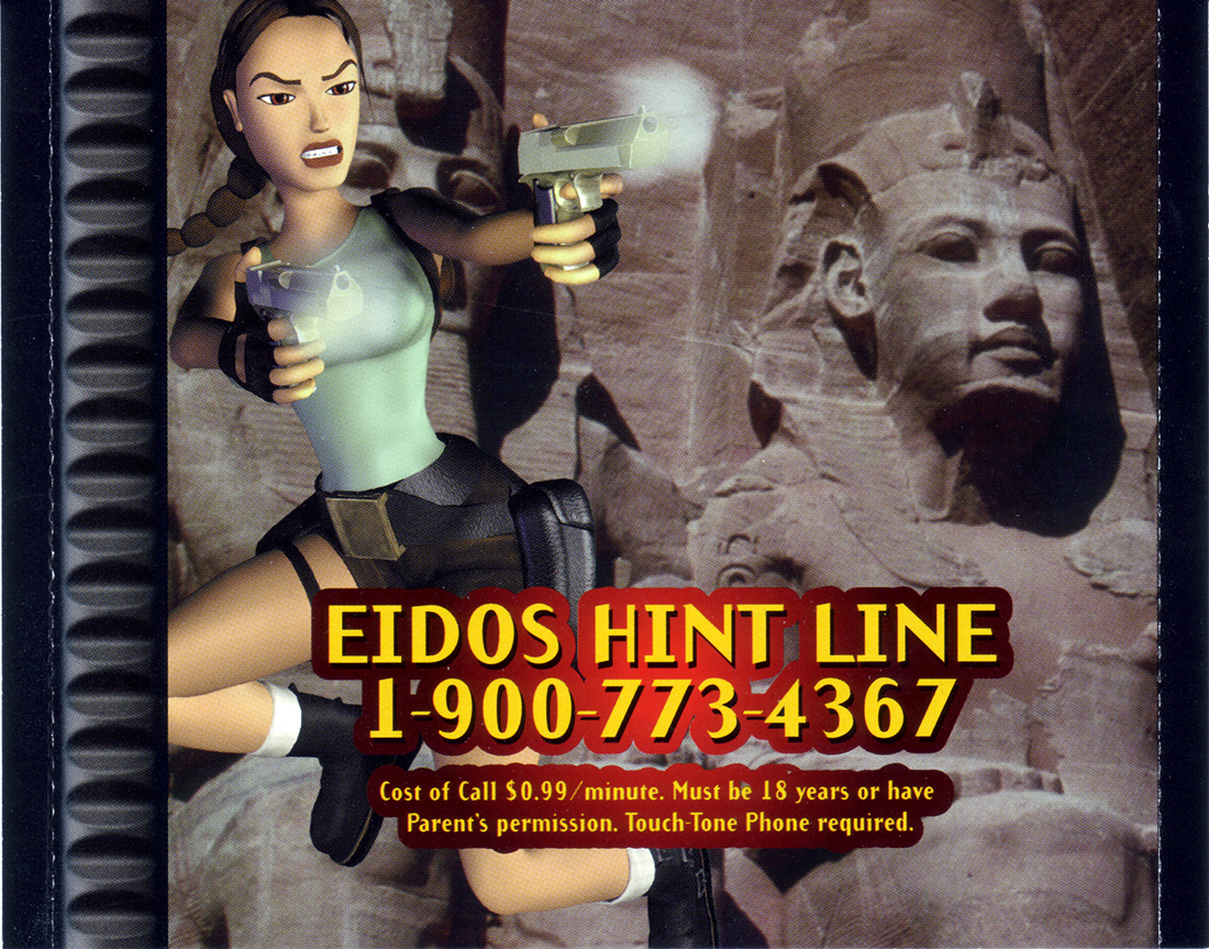 Tomb Raider - The Last Revelation PSX cover