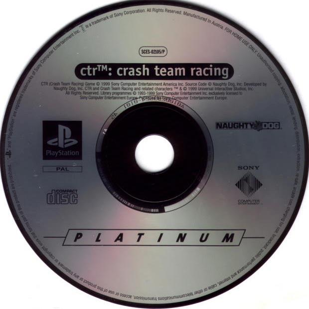 Crash Team Racing PSX cover