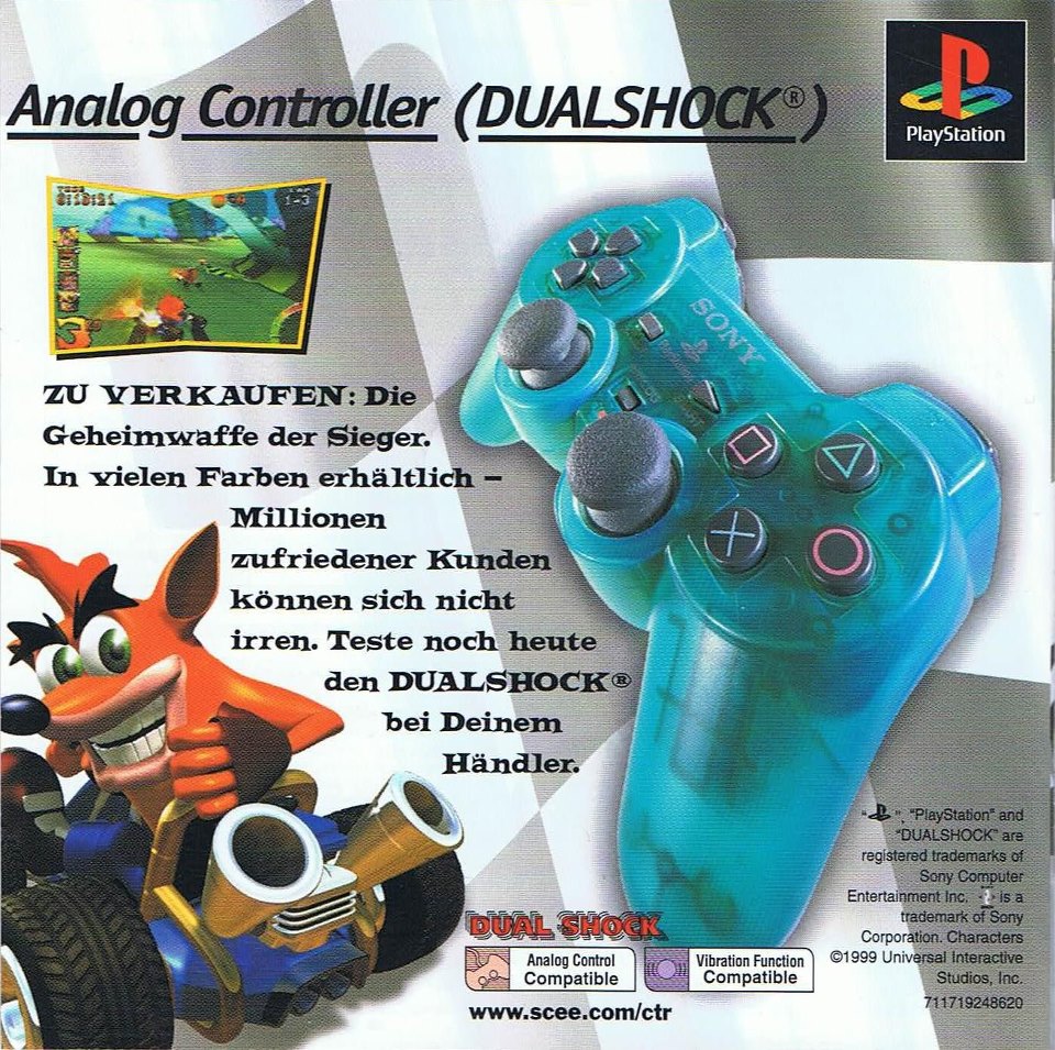 Crash Team Racing PSX cover
