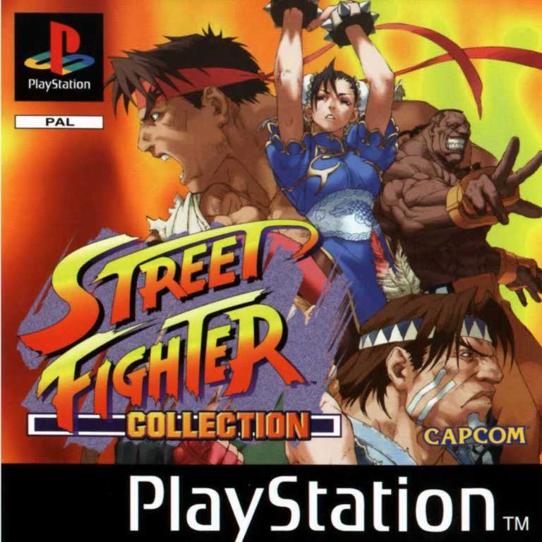 Street Fighter Collection PSX cover