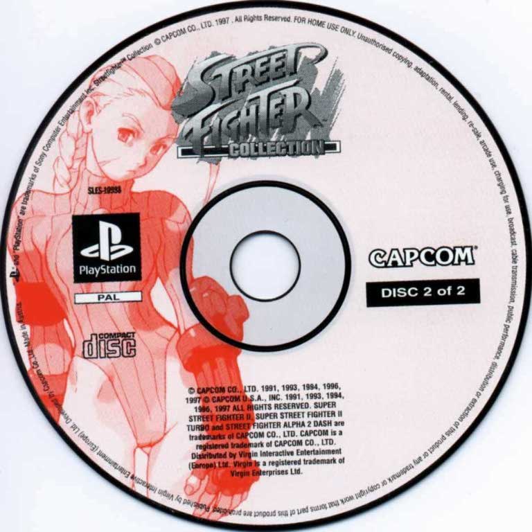 Street Fighter Collection PSX cover