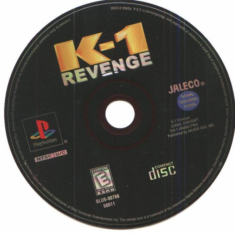 K-1 Revenge PSX cover