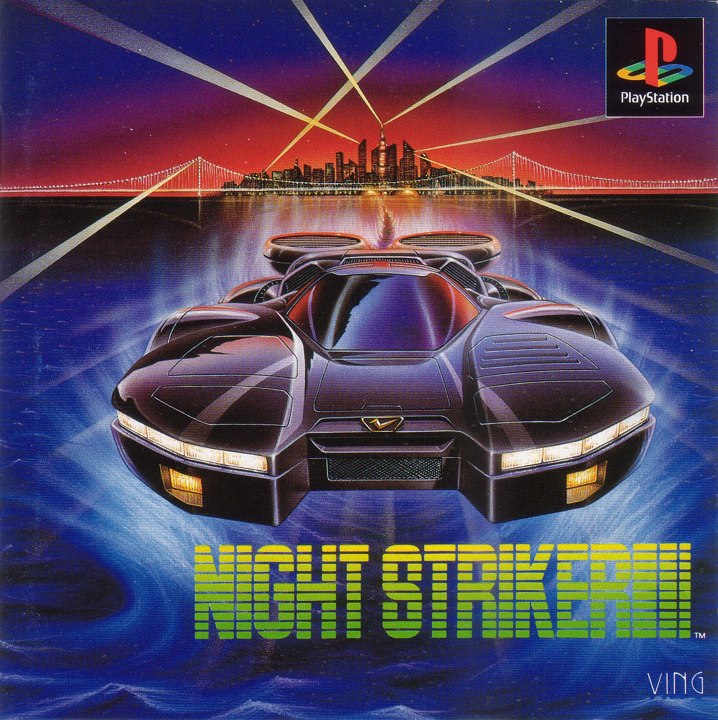 Night Striker PSX cover