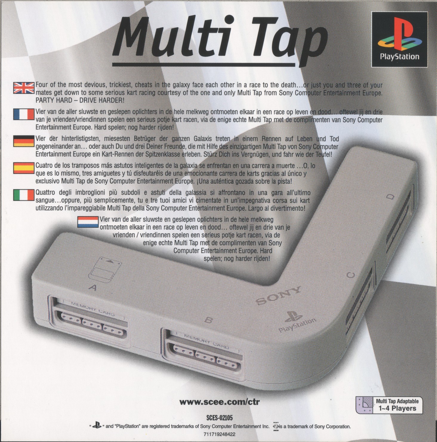 Crash Team Racing PSX cover