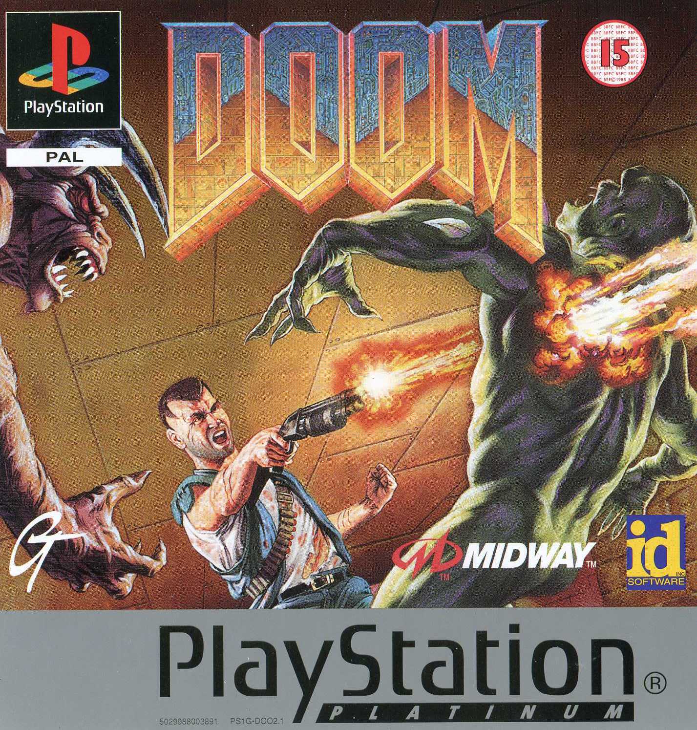 Doom PSX cover