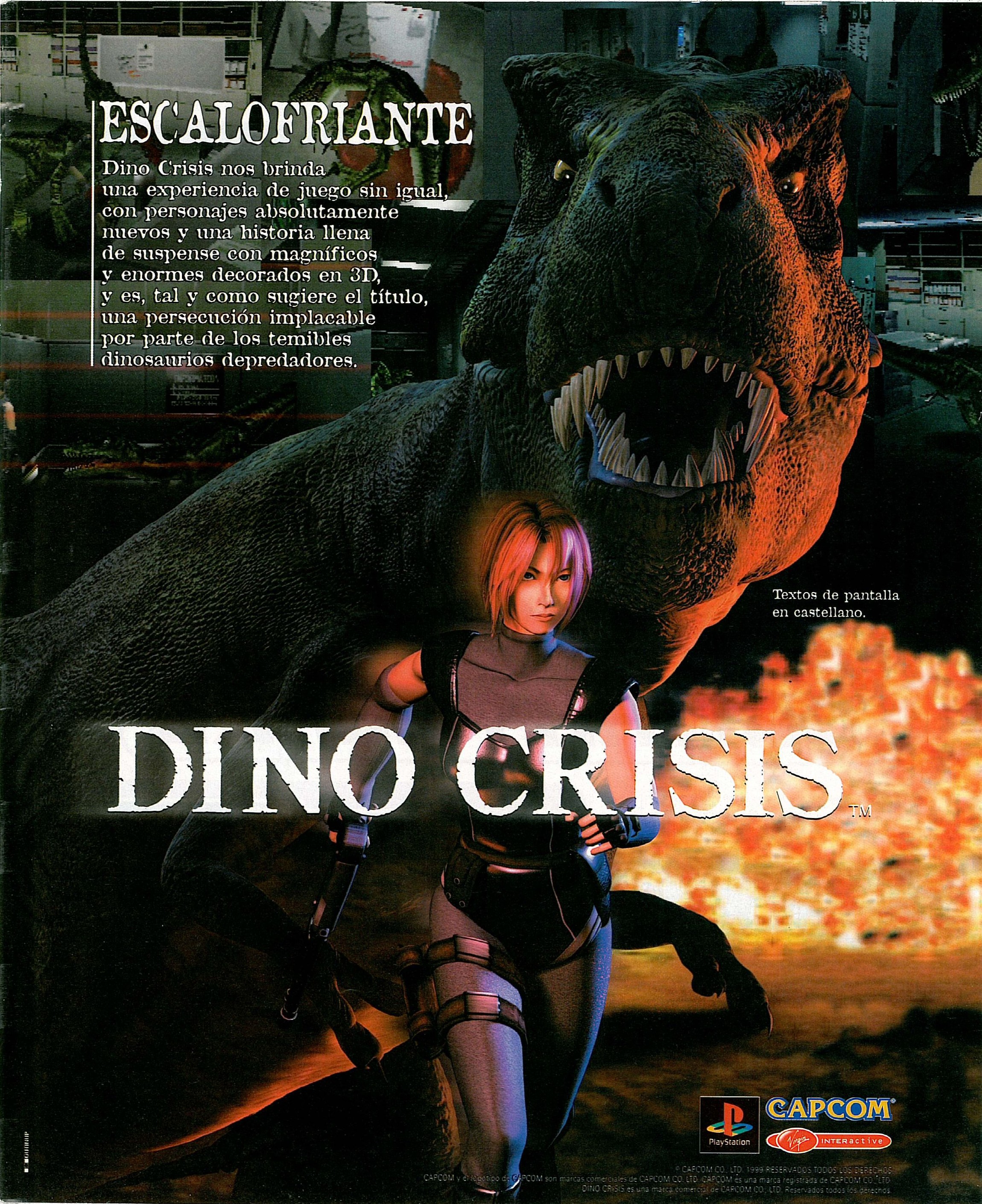 Dino Crisis PSX cover