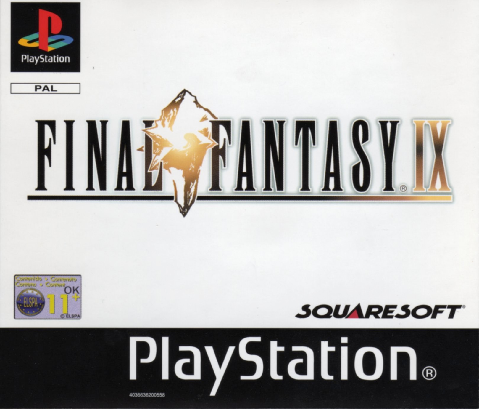 Final Fantasy IX PSX cover