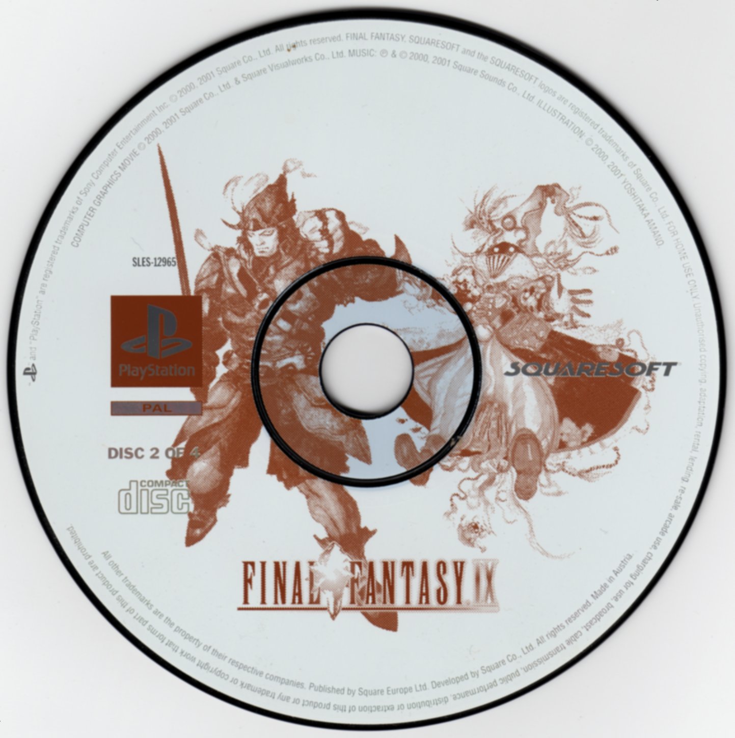 Final Fantasy IX PSX cover
