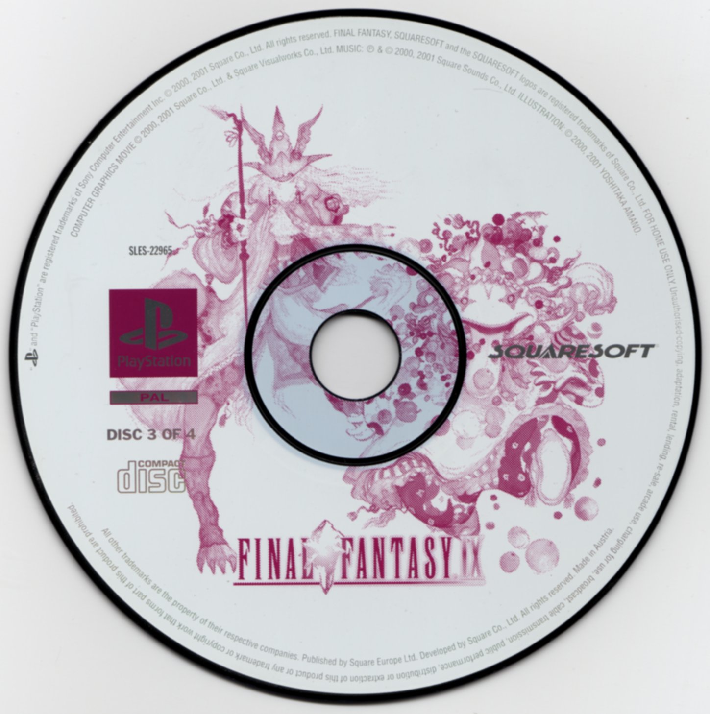 Final Fantasy IX PSX cover