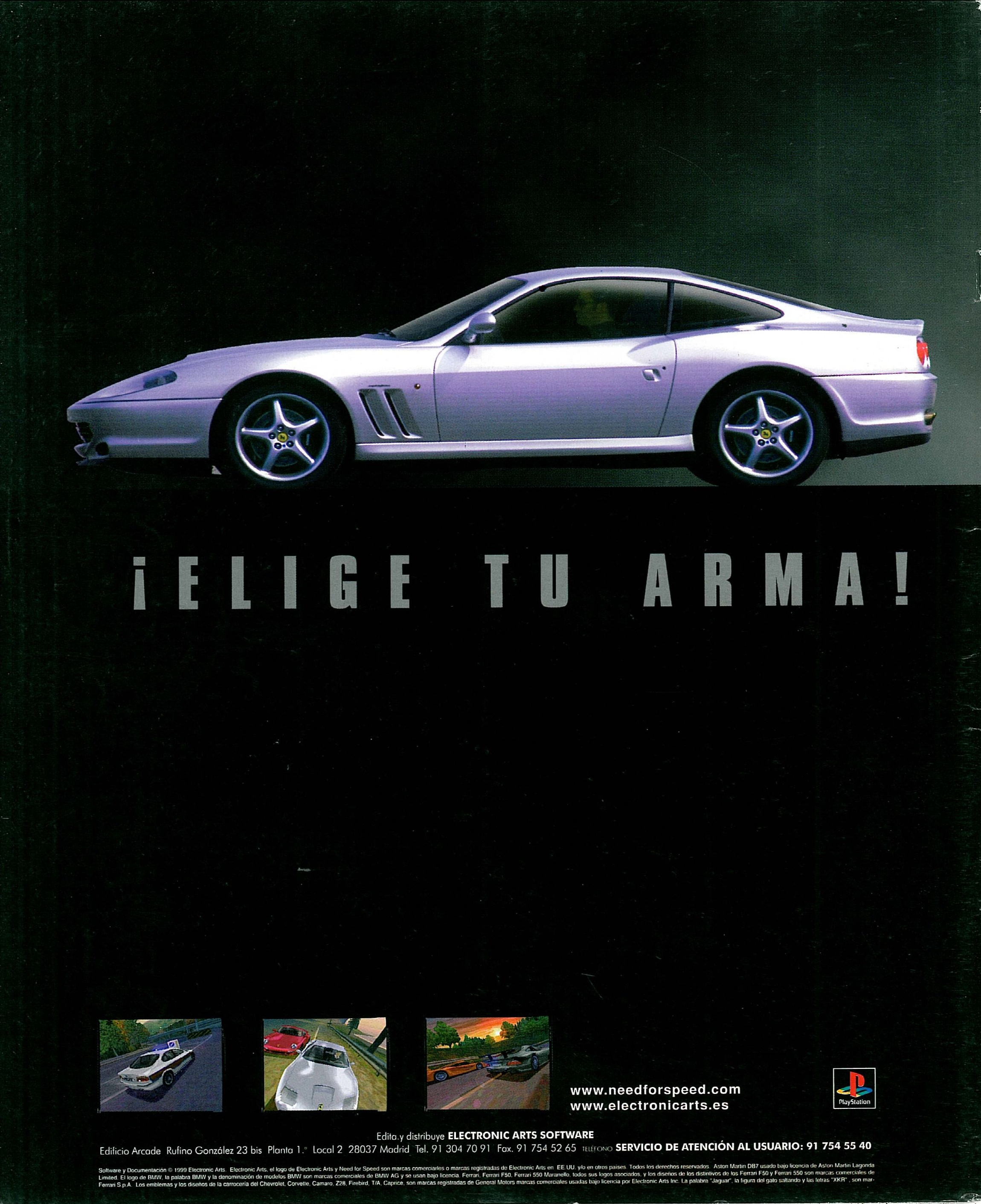 Need for Speed - Road Challenge PSX cover