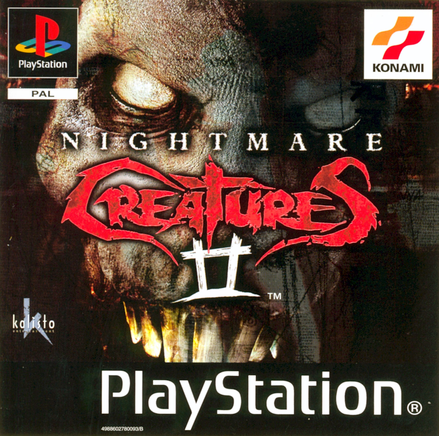 Nightmare Creatures II PSX cover