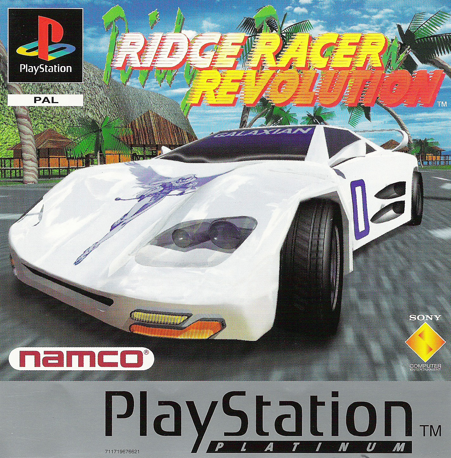 Ridge Racer Revolution PSX cover