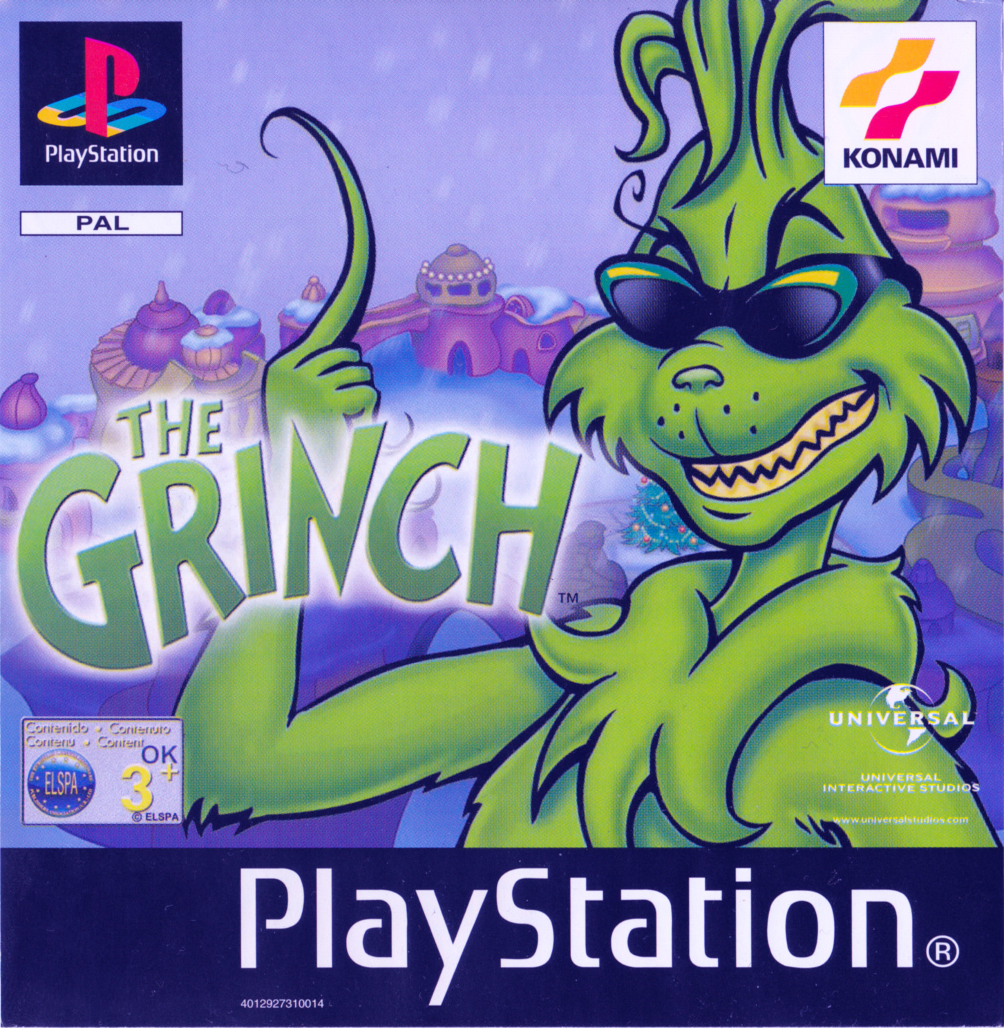 The Grinch PSX cover