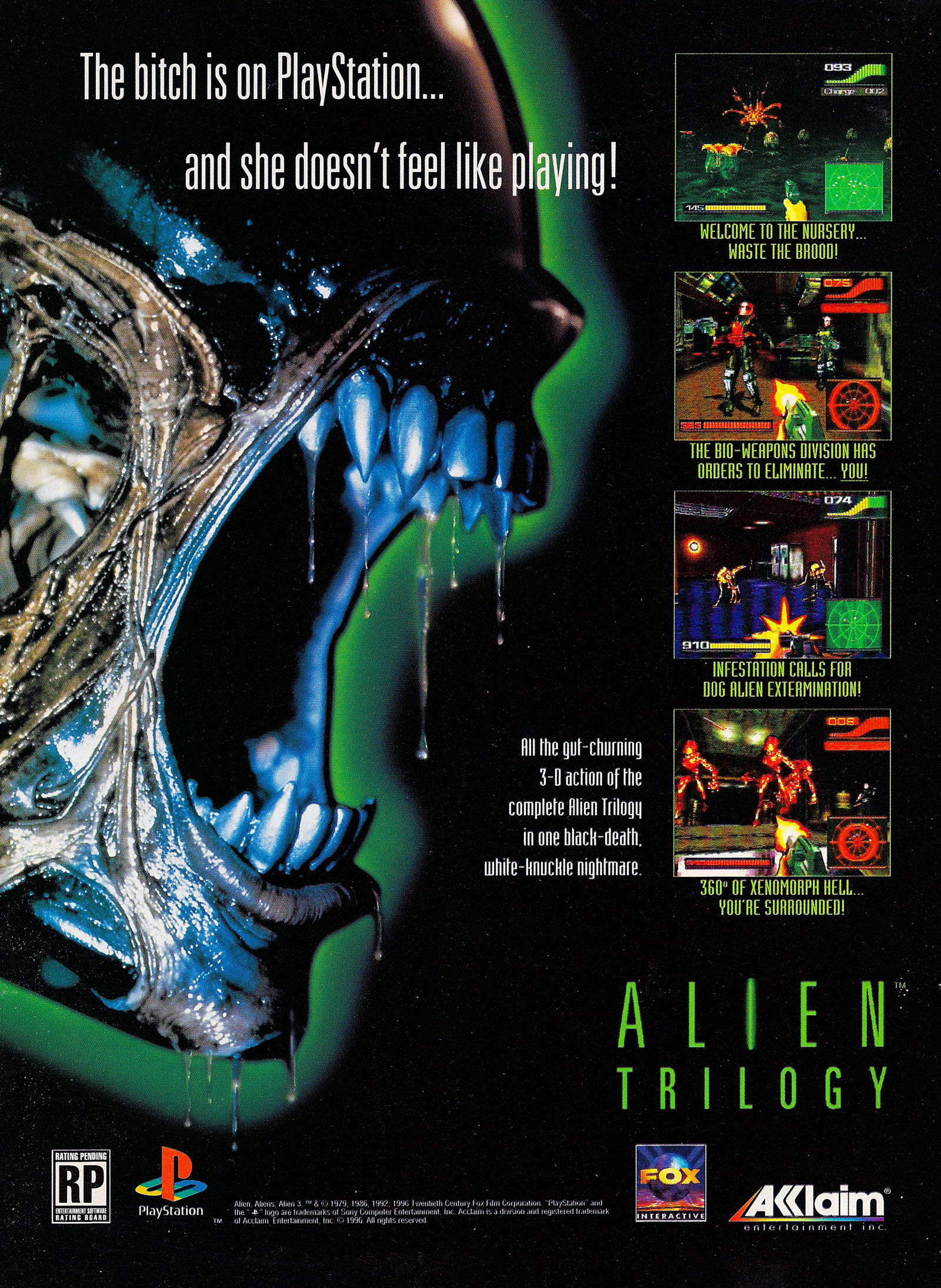 Alien Trilogy PSX cover