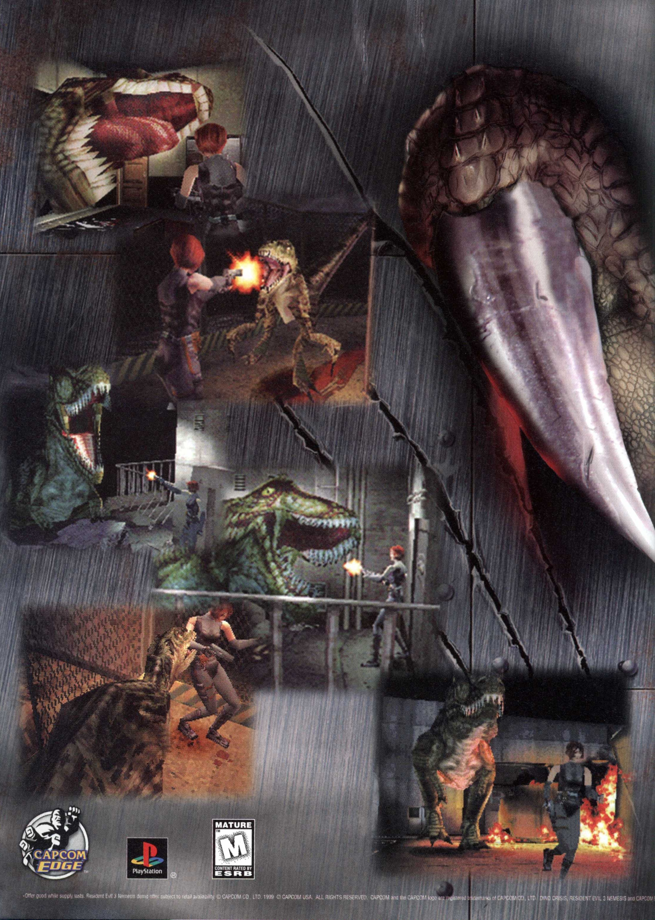 Dino Crisis PSX cover