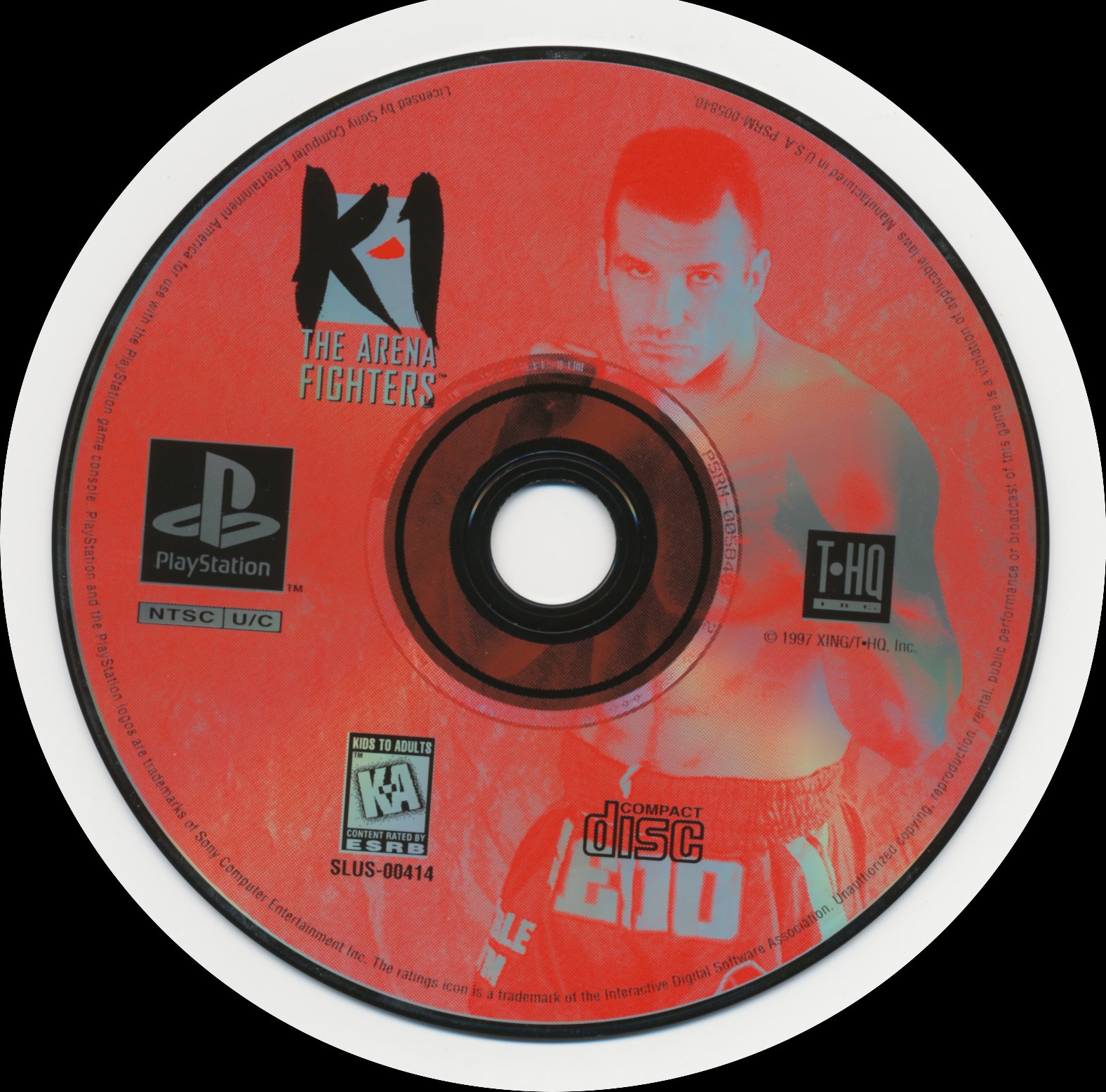 K-1 The Arena Fighters PSX cover