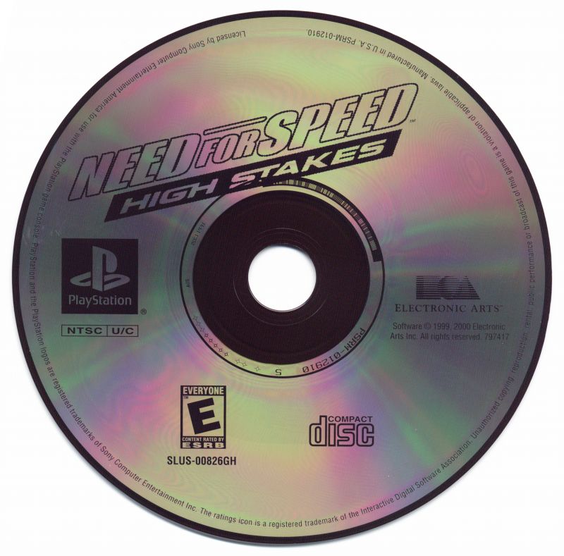 Need for Speed - High Stakes PSX cover