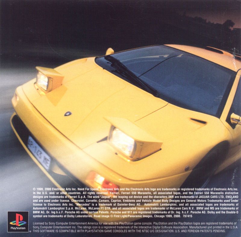 Need for Speed - High Stakes PSX cover