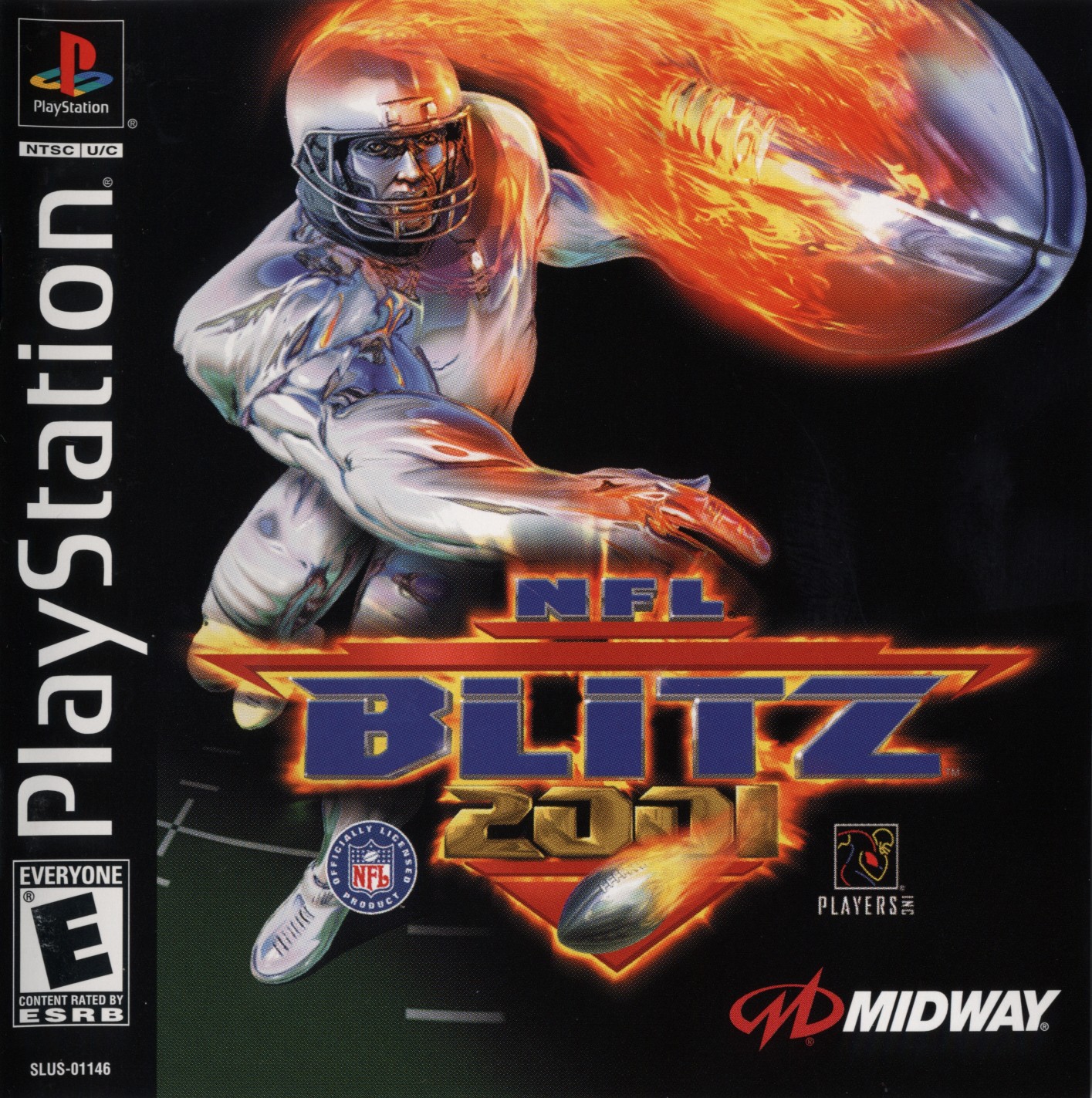 NFL Blitz 2001 PSX cover
