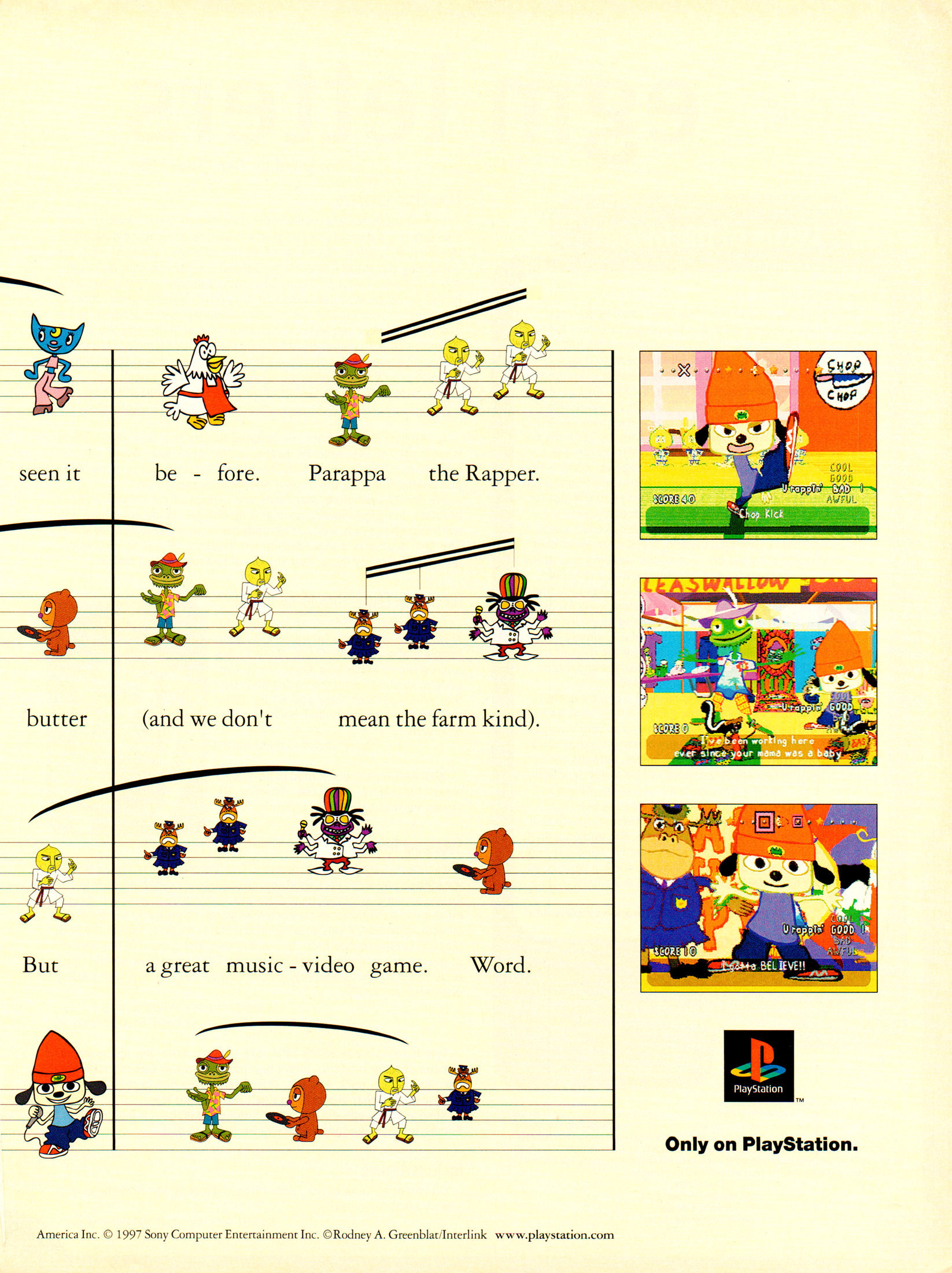 Parappa the Rapper PSX cover