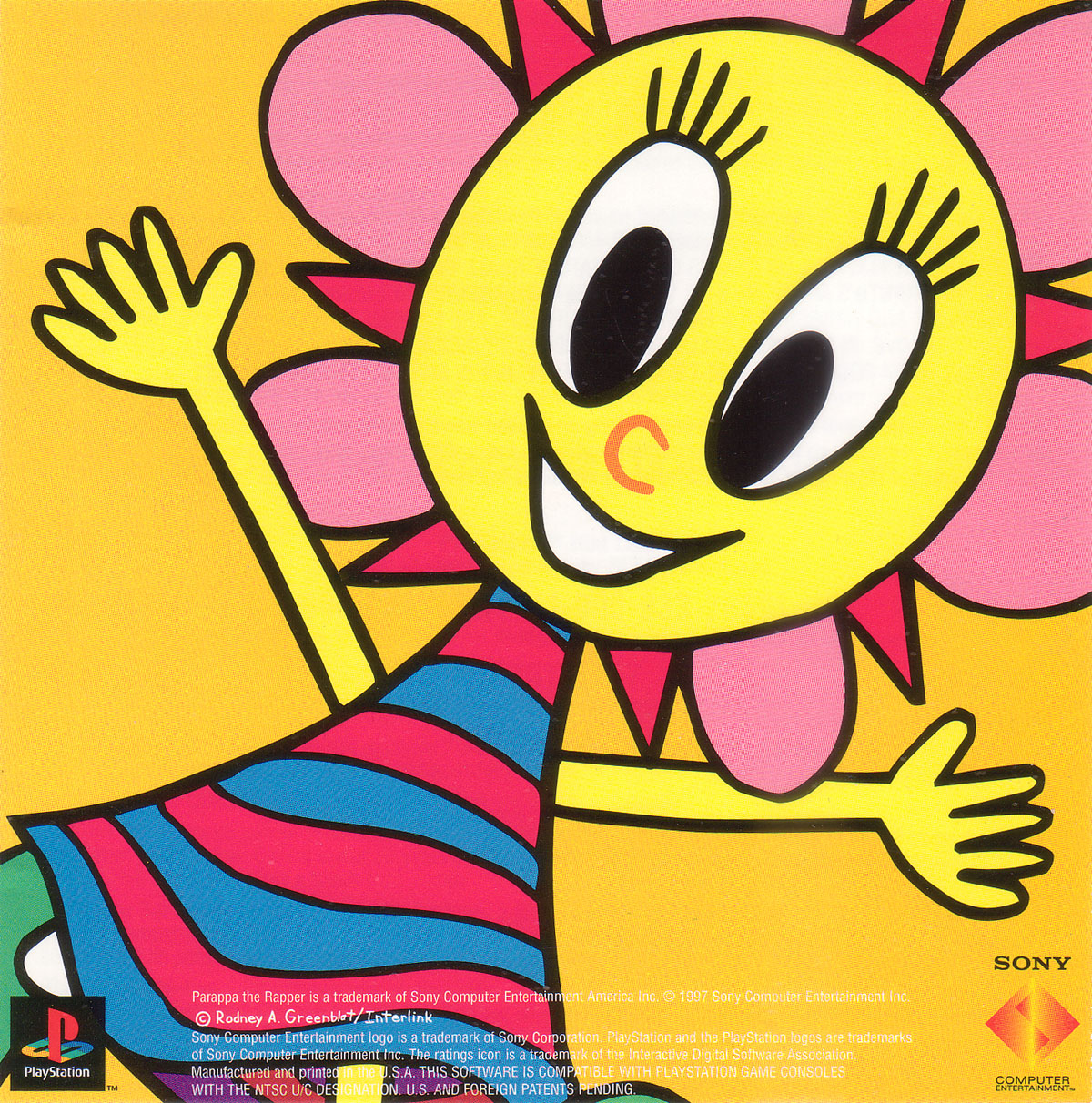 Parappa the Rapper PSX cover