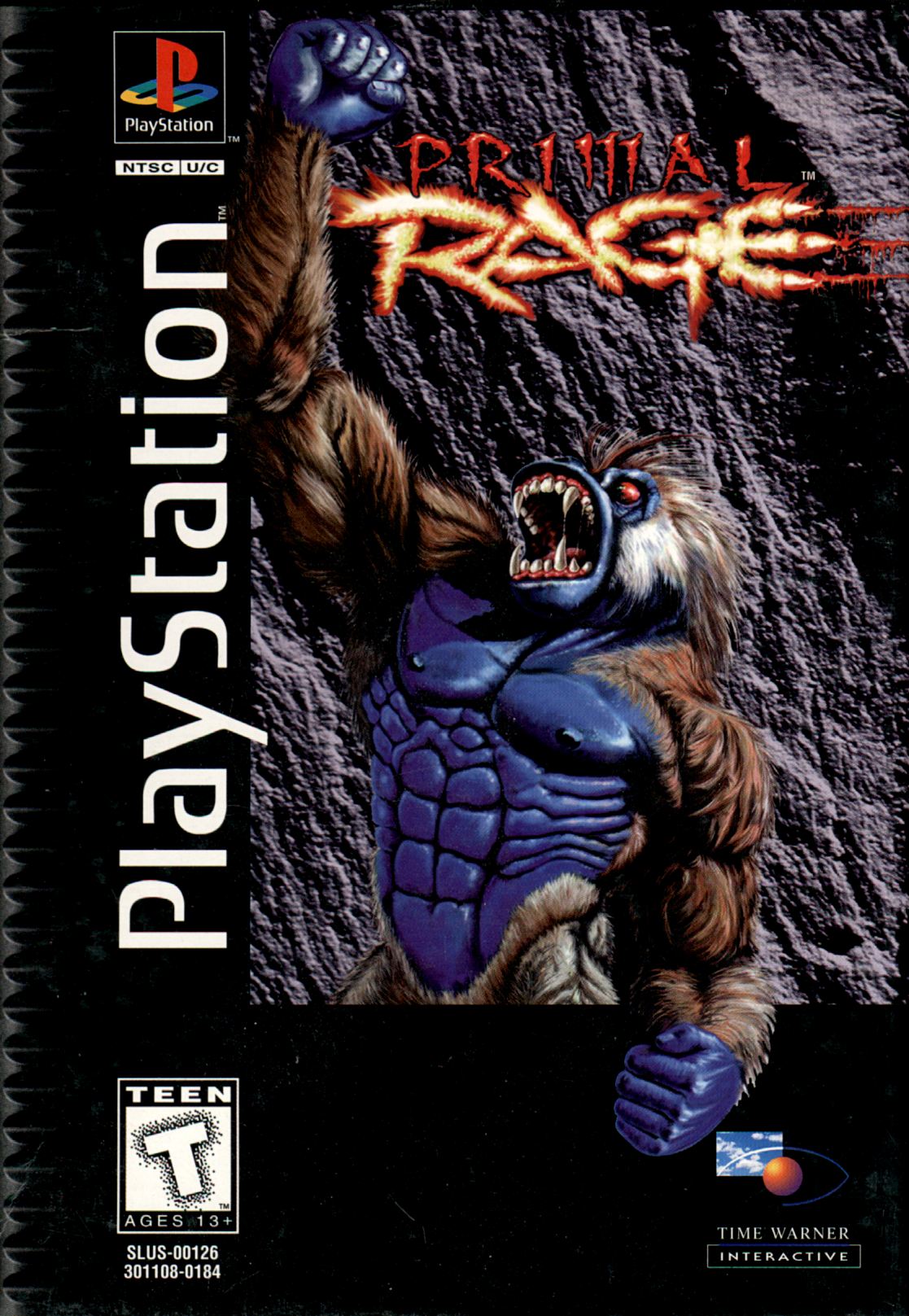 Primal Rage PSX cover