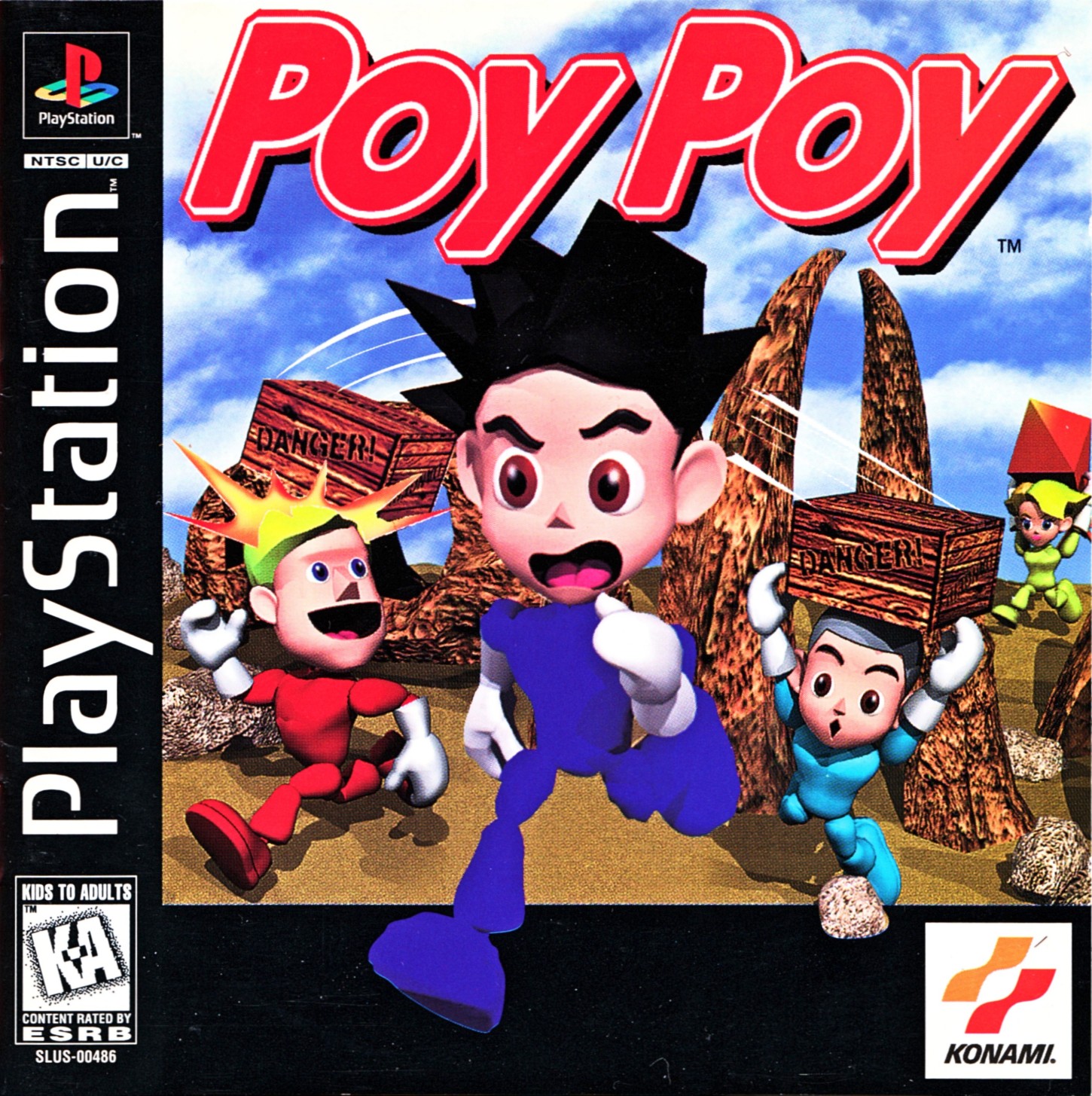 Poy Poy PSX cover