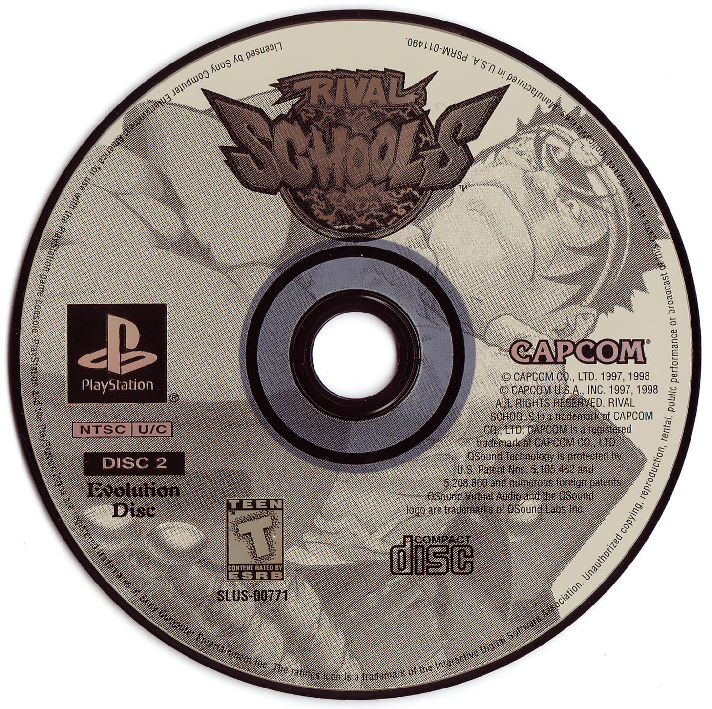 Rival Schools PSX cover