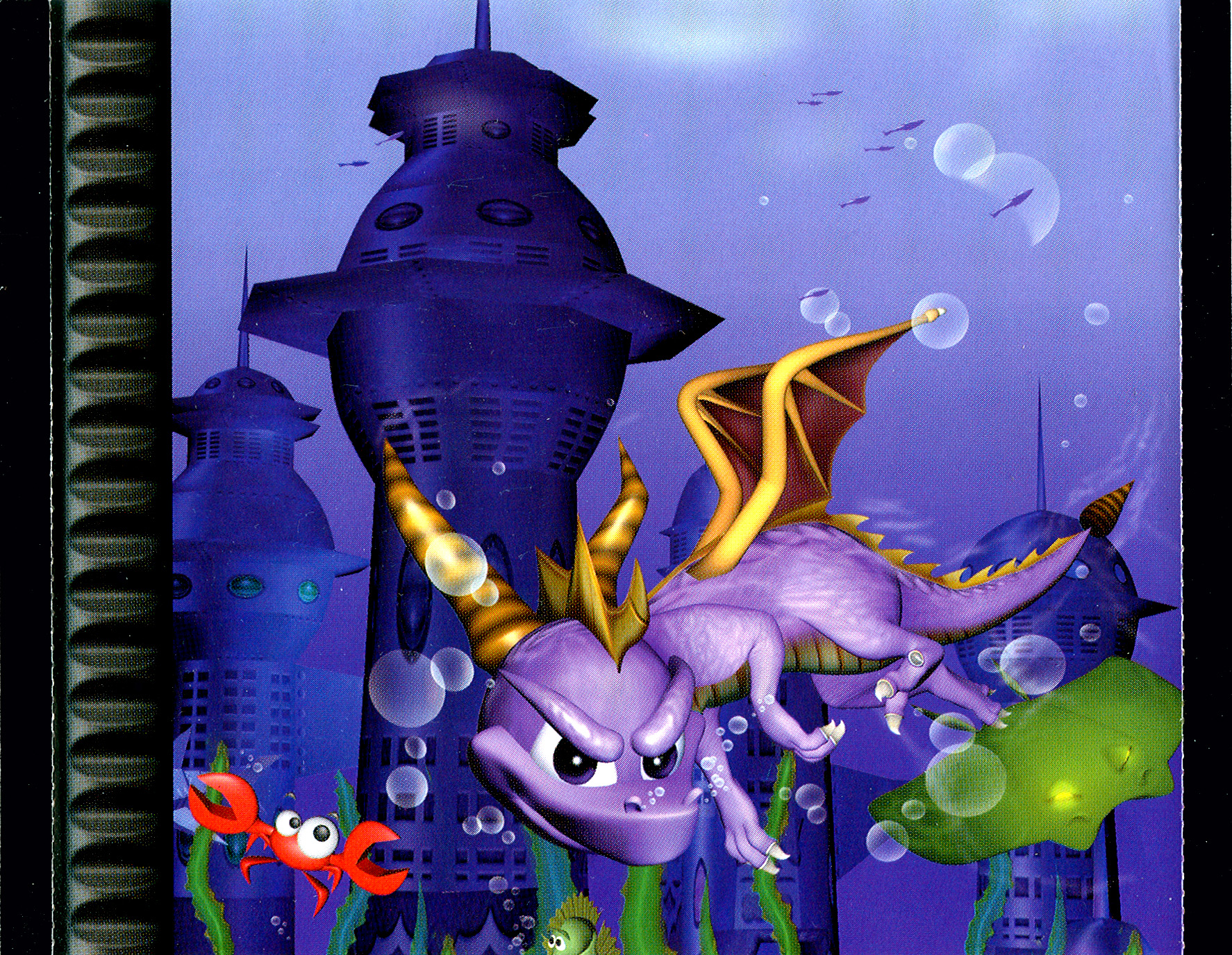 Spyro 2 - Ripto's Rage PSX cover