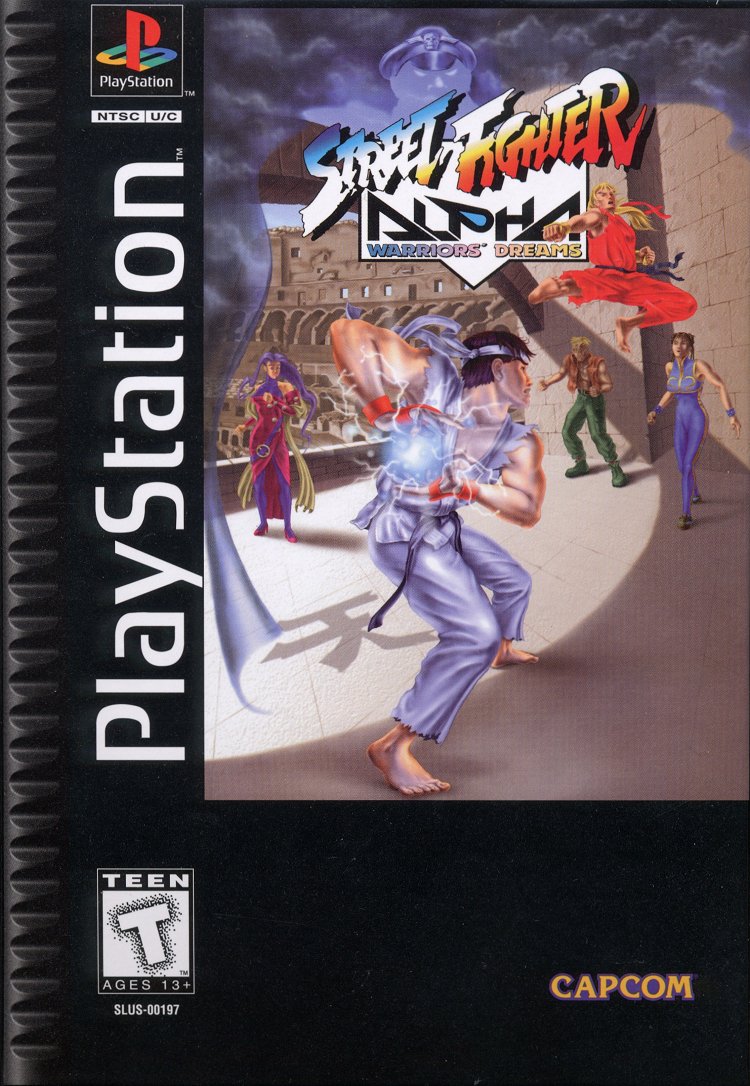 Street Fighter Alpha - Warriors' Dreams PSX cover