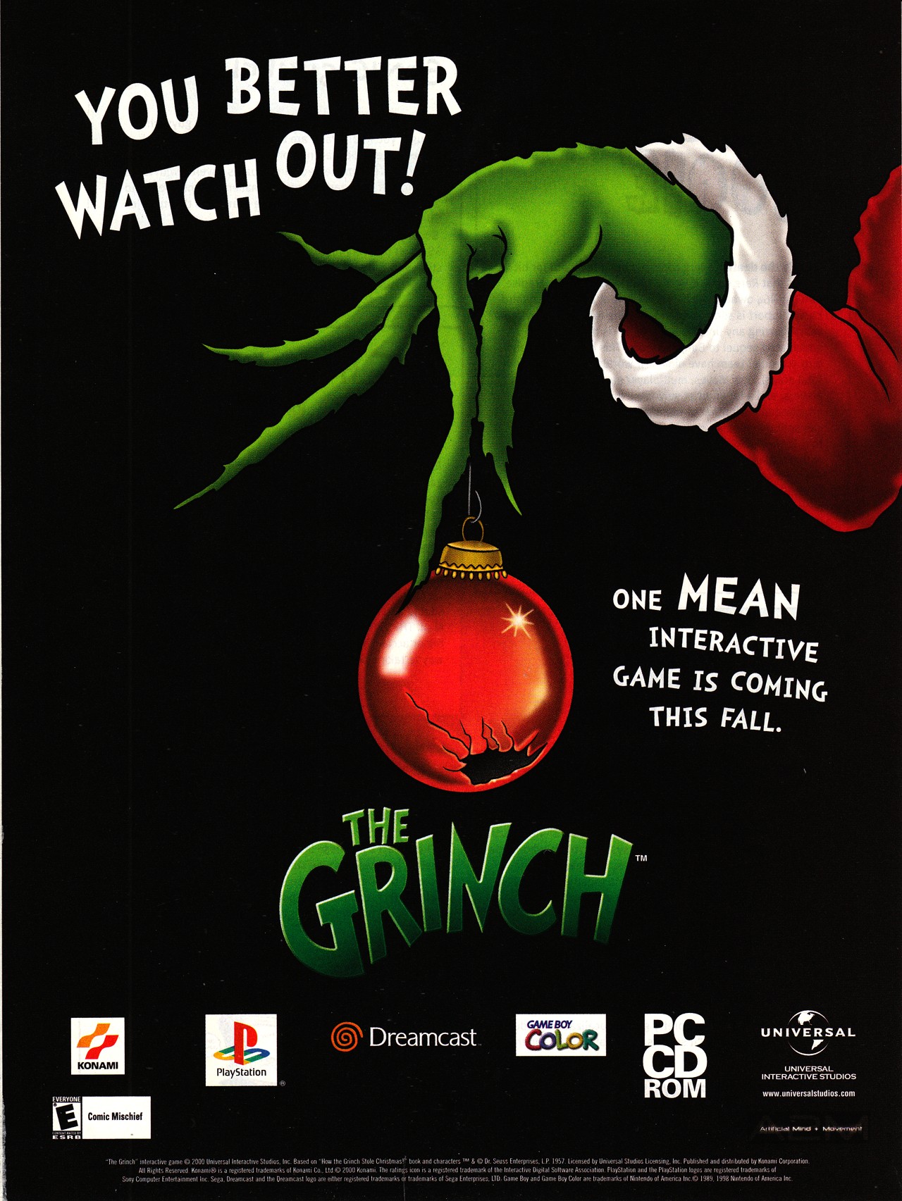 The Grinch PSX cover