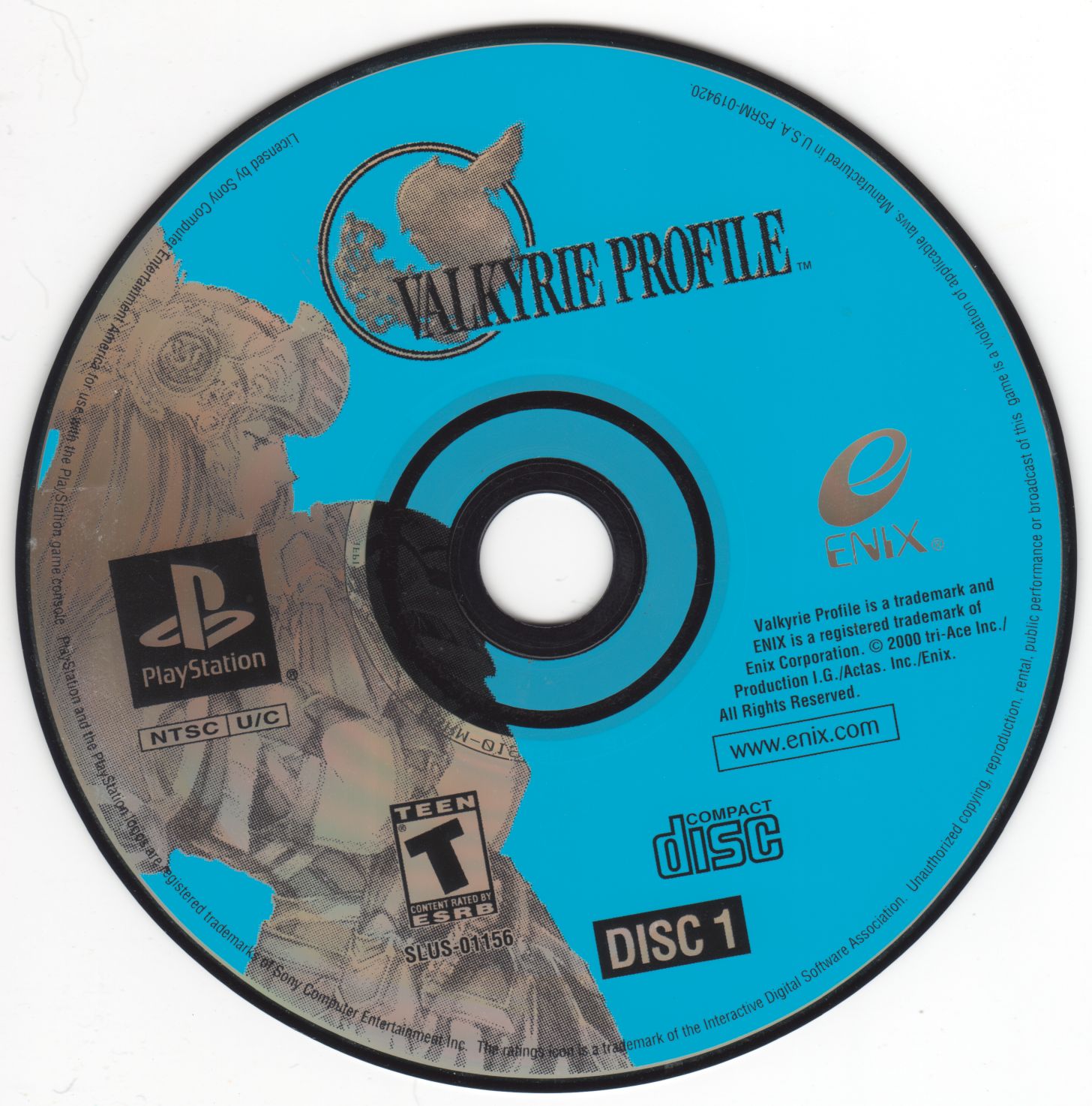 Valkyrie Profile PSX cover