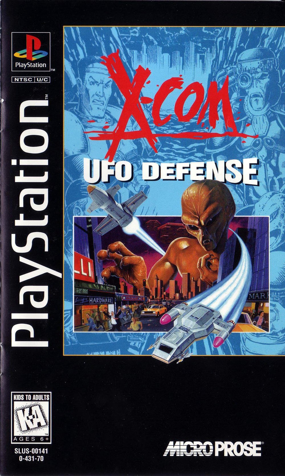 X-COM - UFO DEFENSE (NTSC-U) - FRONT