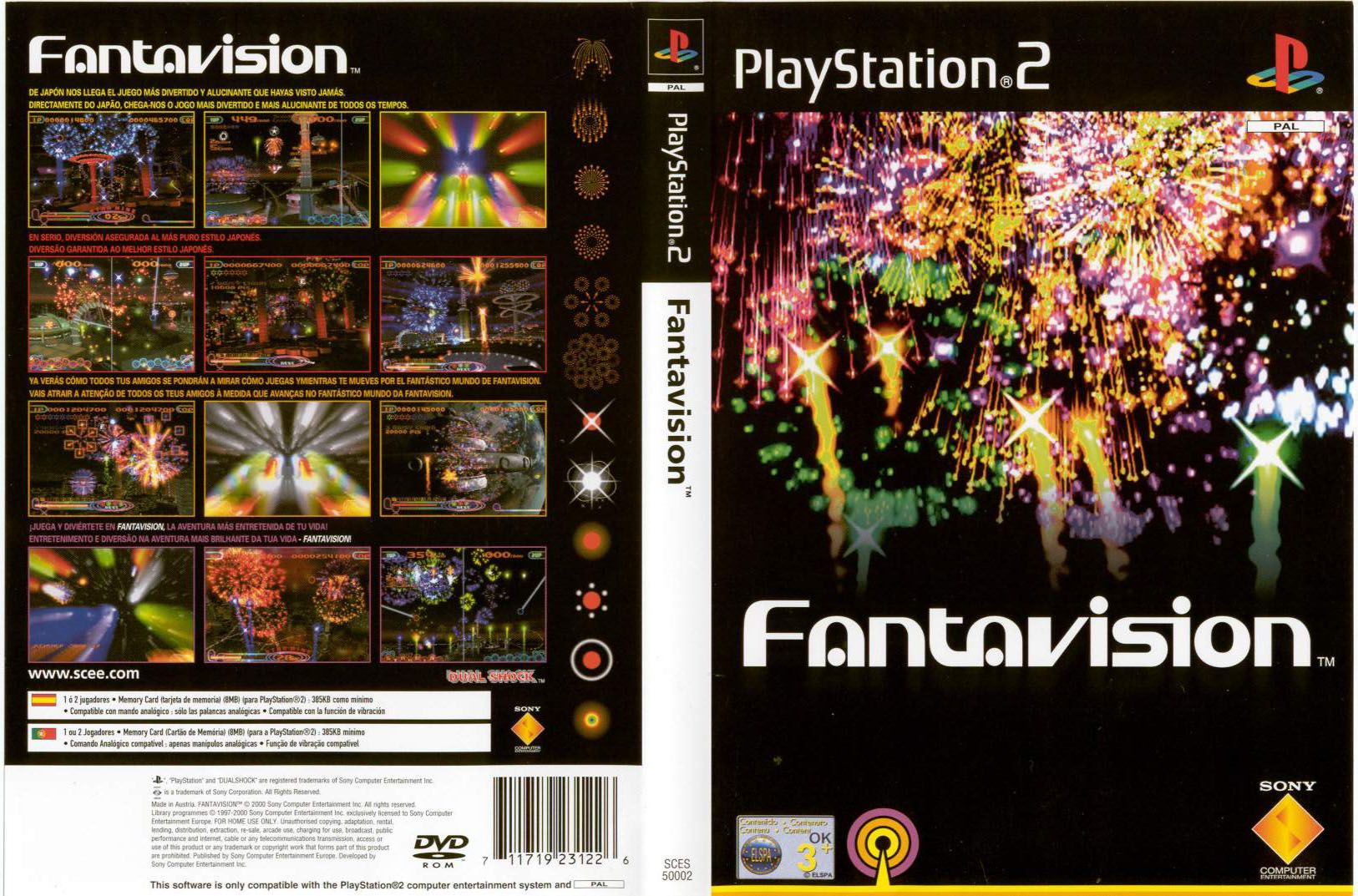 Fantavision PSX cover