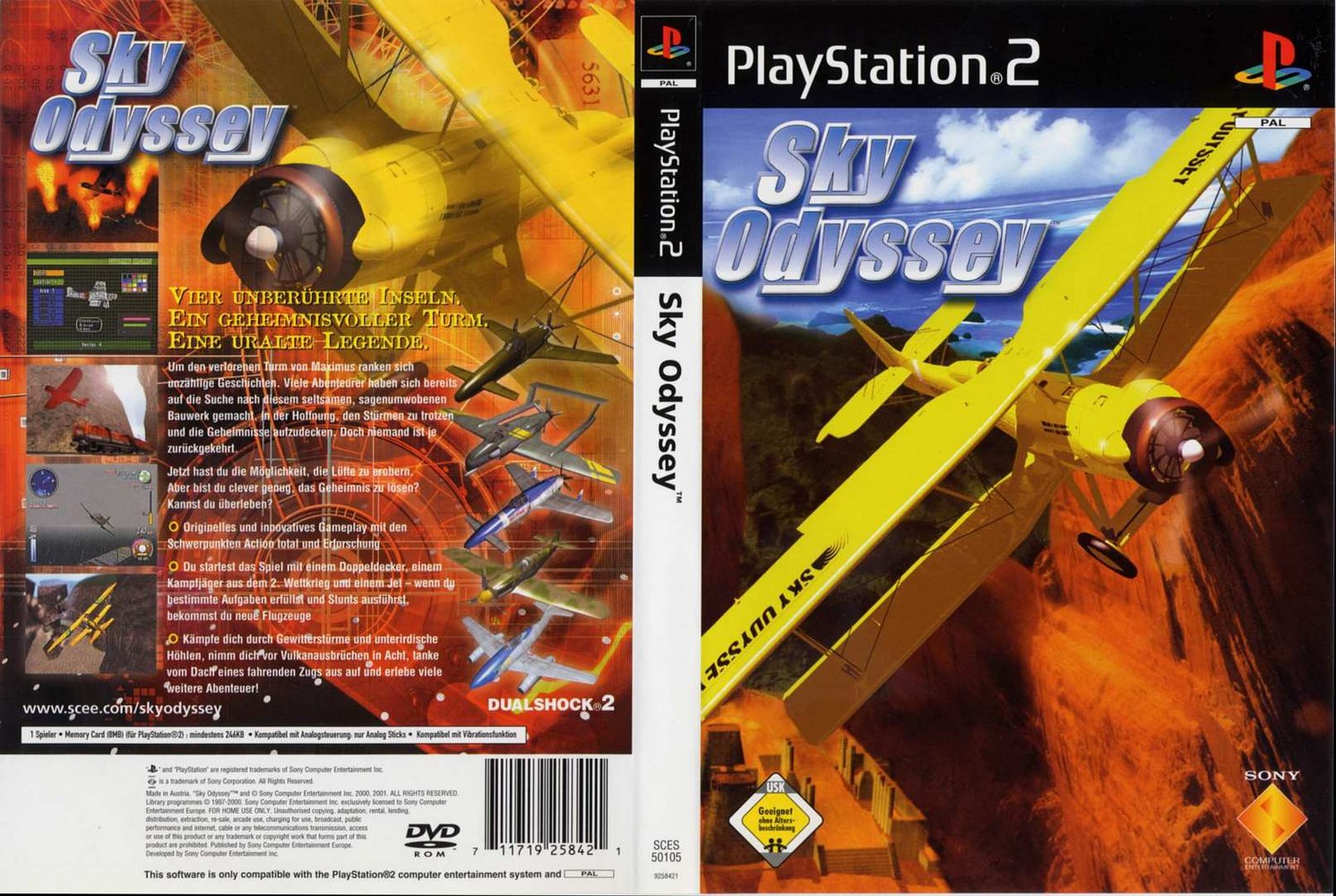 Sky Odyssey PSX cover
