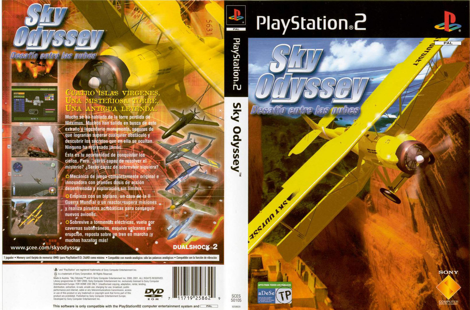 Sky Odyssey PSX cover