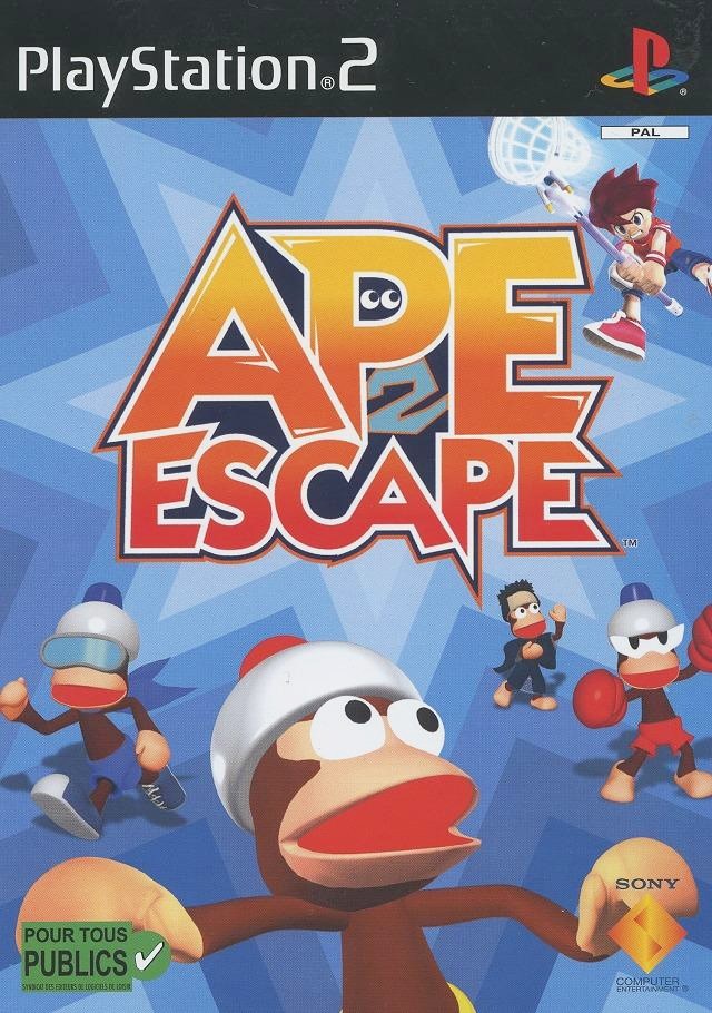 Ape Escape 2 PS2 cover