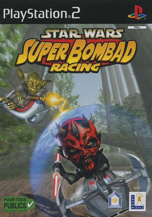 Star Wars - Super Bombad Racing PS2 cover