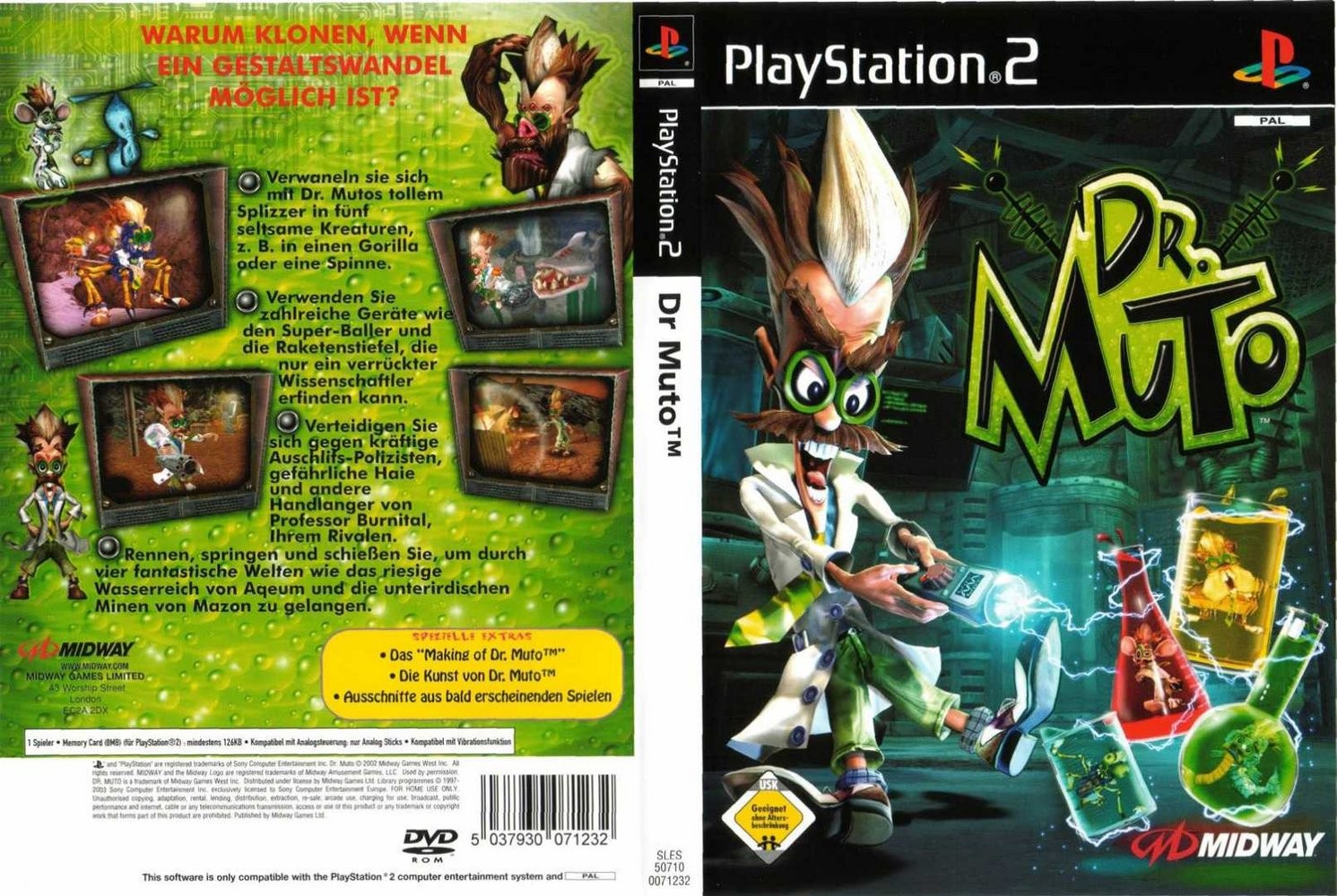 Dr. Muto PSX cover