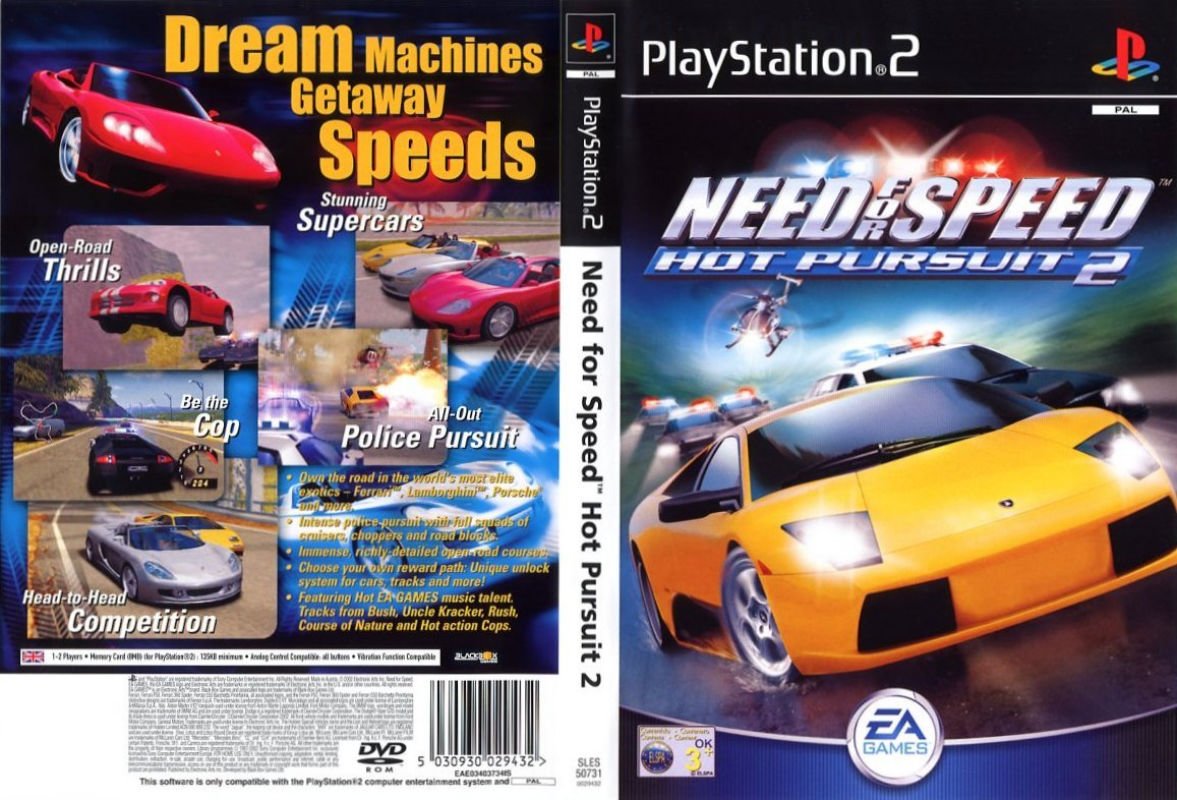 Need for Speed - Hot Pursuit 2 PSX cover